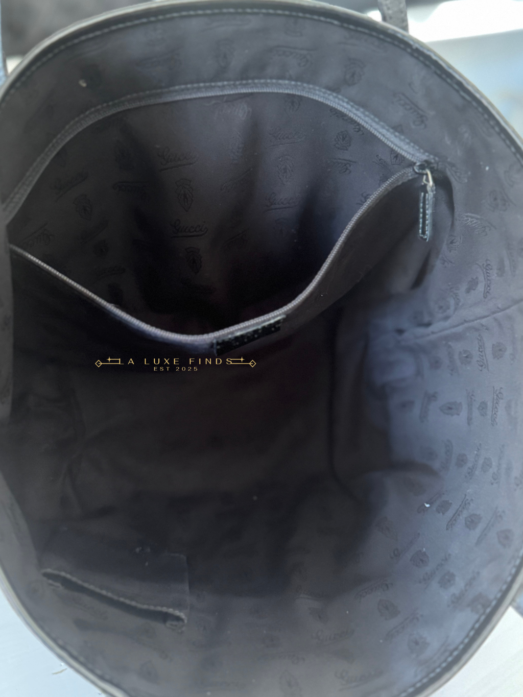GUCCI GG Canvas Jolie Tote Bag PM