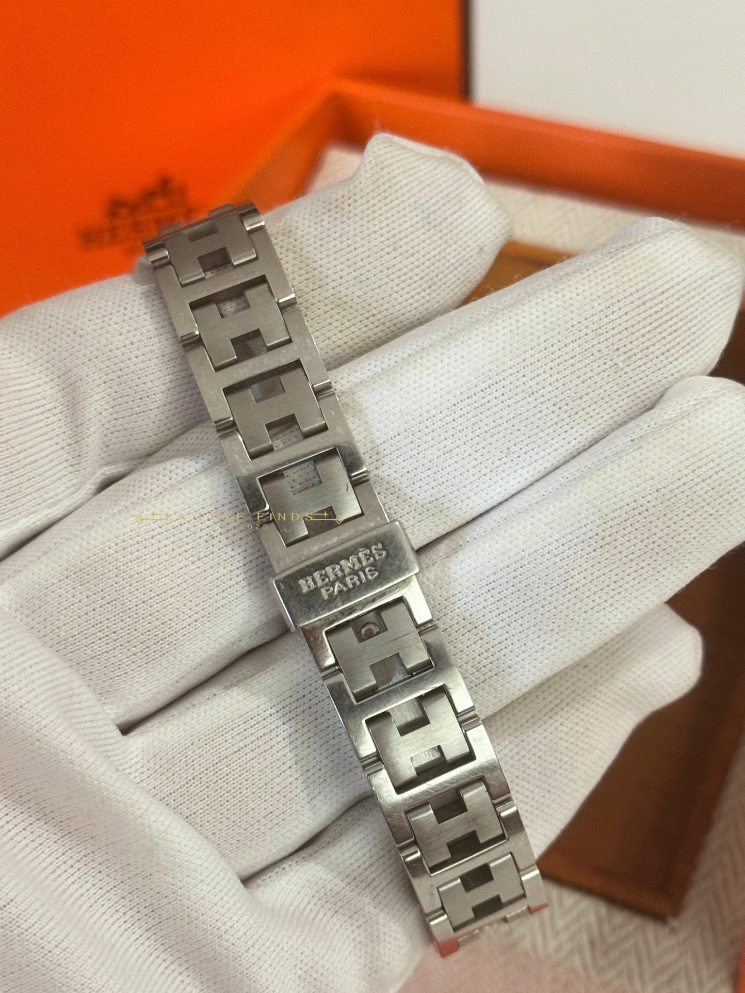 HERMES 23mm Clipper Women’s Watch