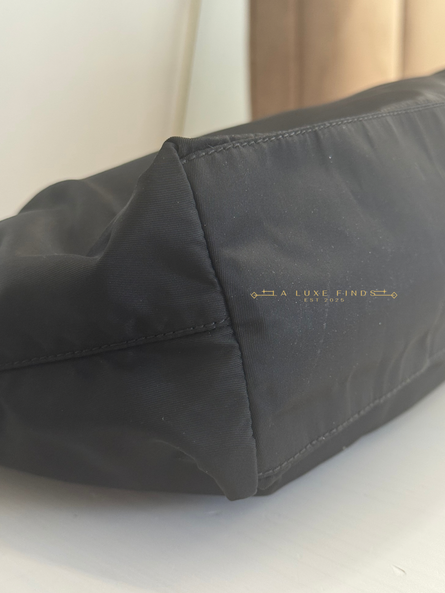 PRADA Tessuto Saffiano Tote Bag