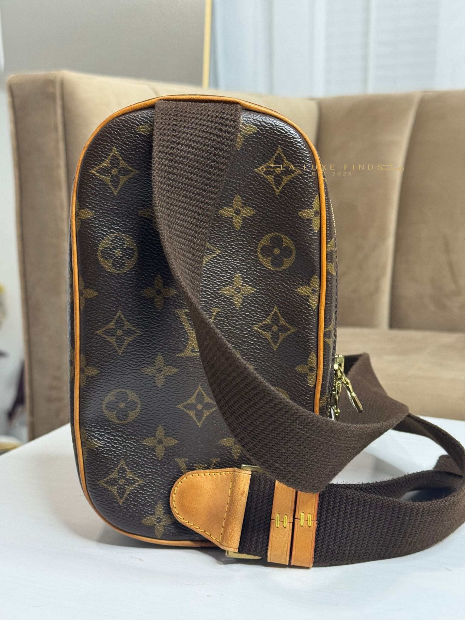 LOUIS VUITTON 2005 Monogram Gange Body Bag