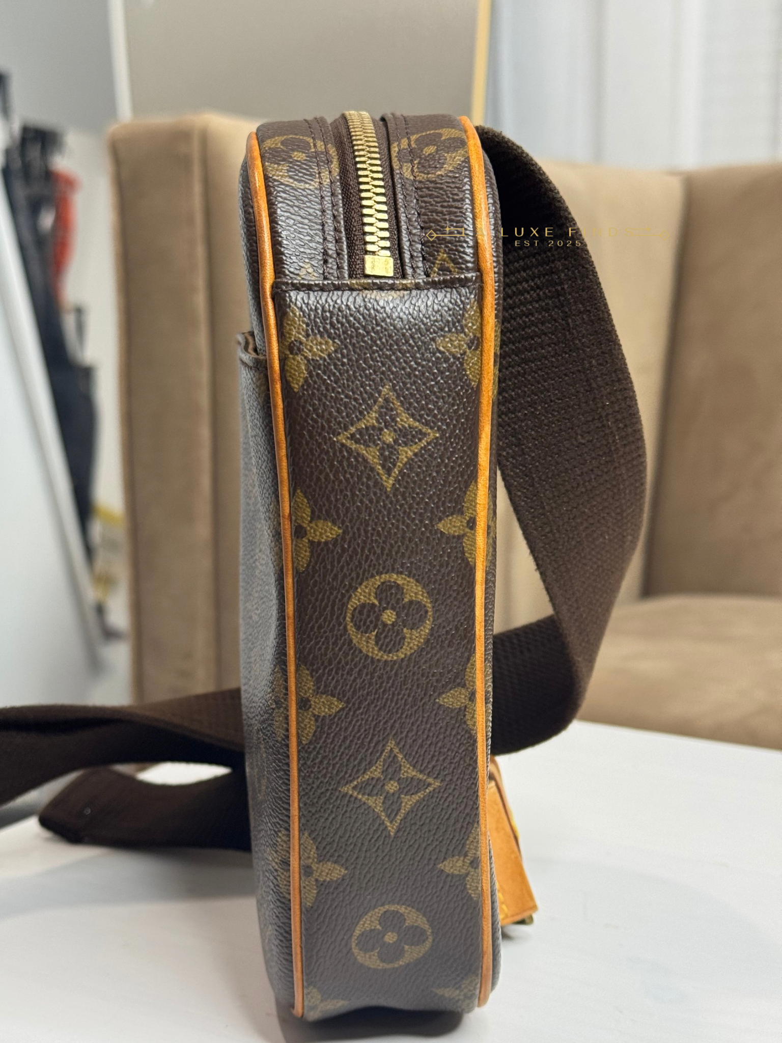 LOUIS VUITTON 2005 Monogram Gange Body Bag