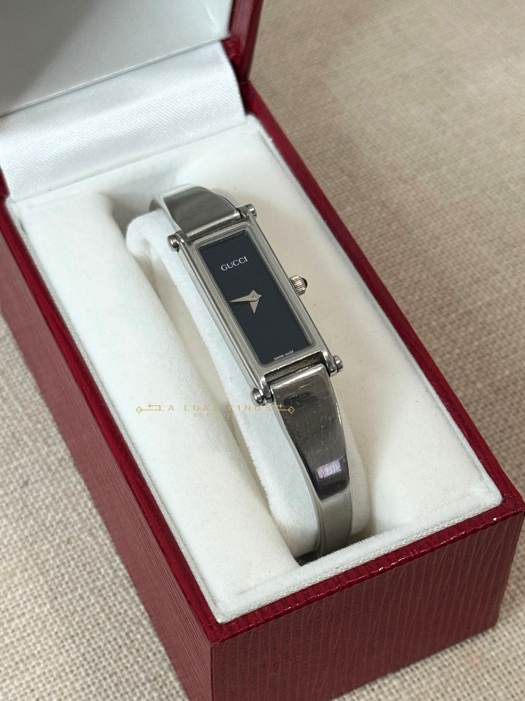 GUCCI 1500L 12mm Women's Bangle Watch