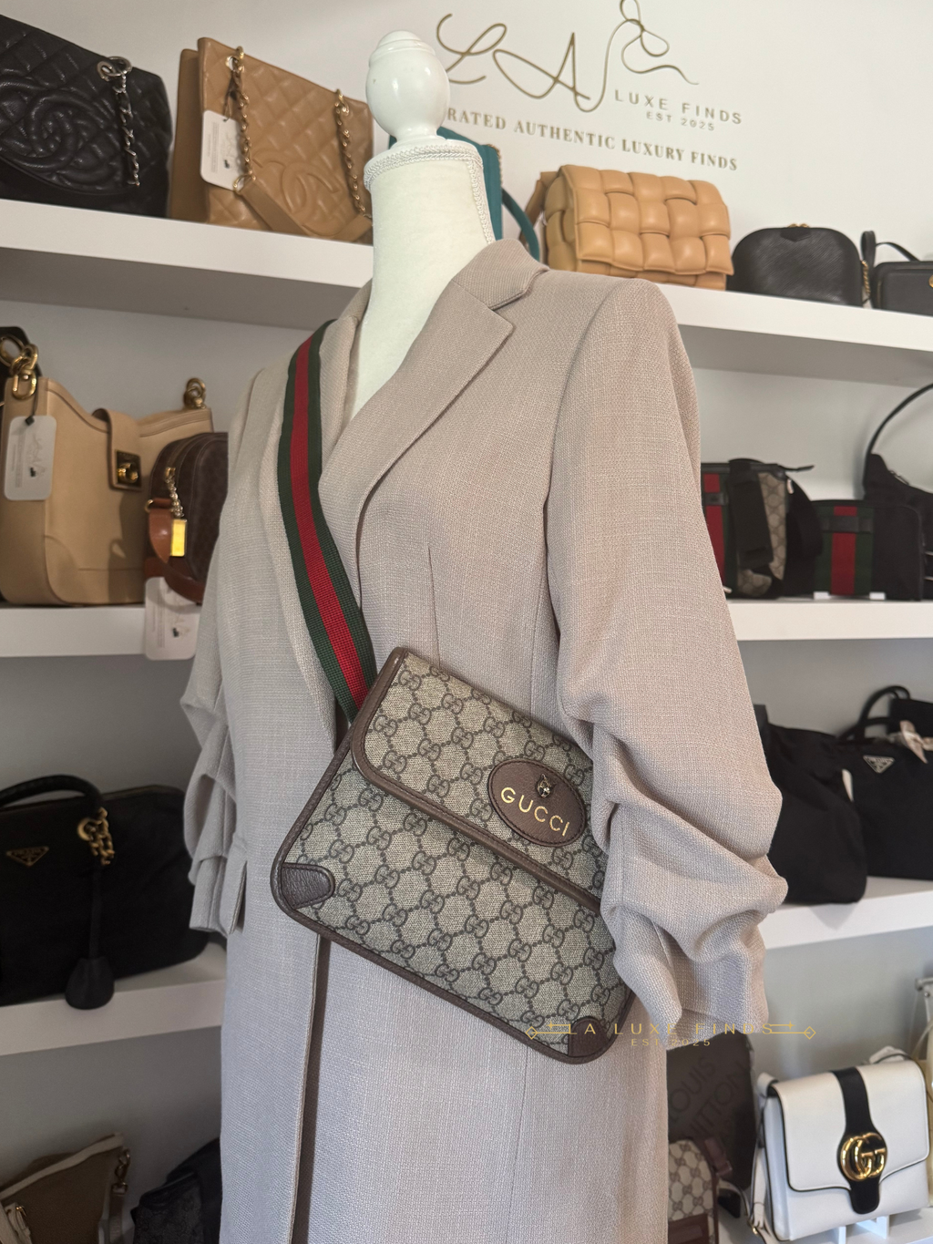 GUCCI Neo Vintage Flap Belt Bag