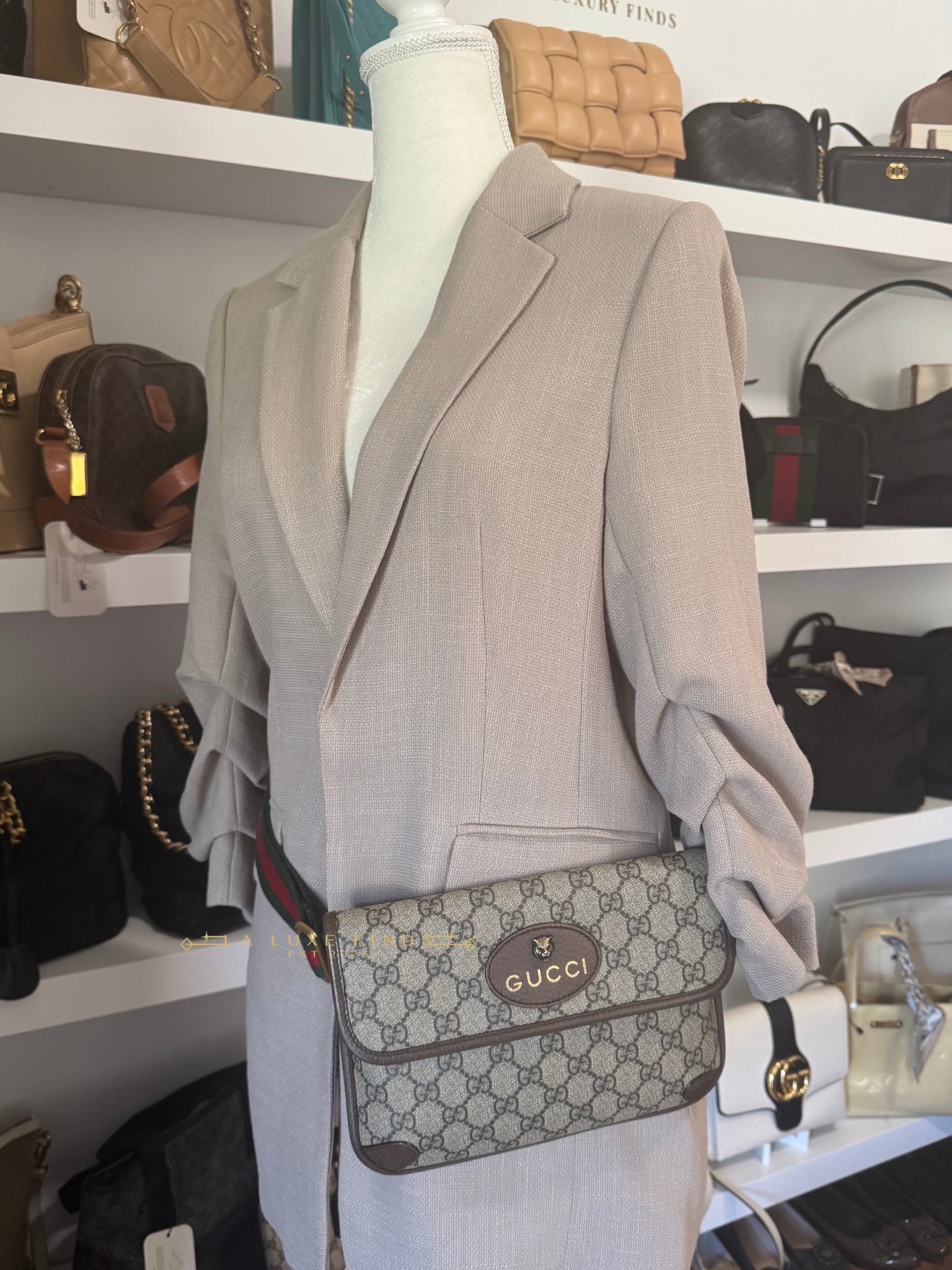 GUCCI Neo Vintage Flap Belt Bag