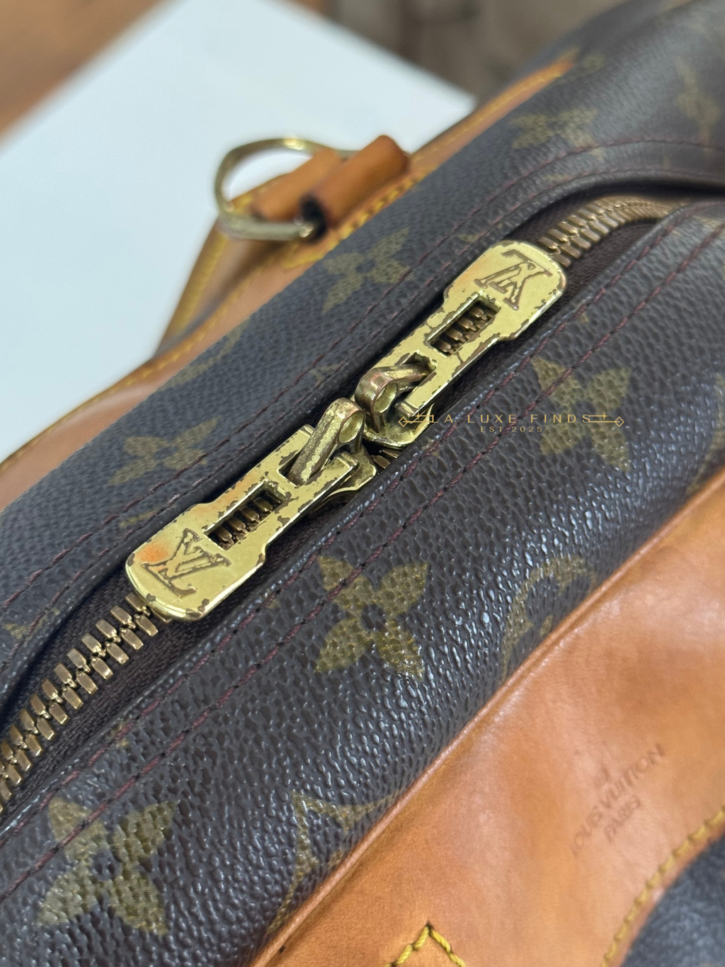 LOUIS VUITTON 1999 Monogram Deauville Handbag