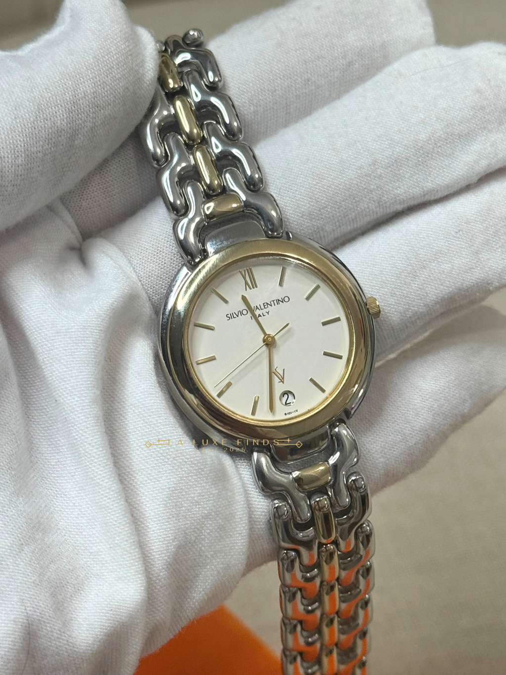 SILVIO VALENTINO 34mm Two-tone Women's Watch