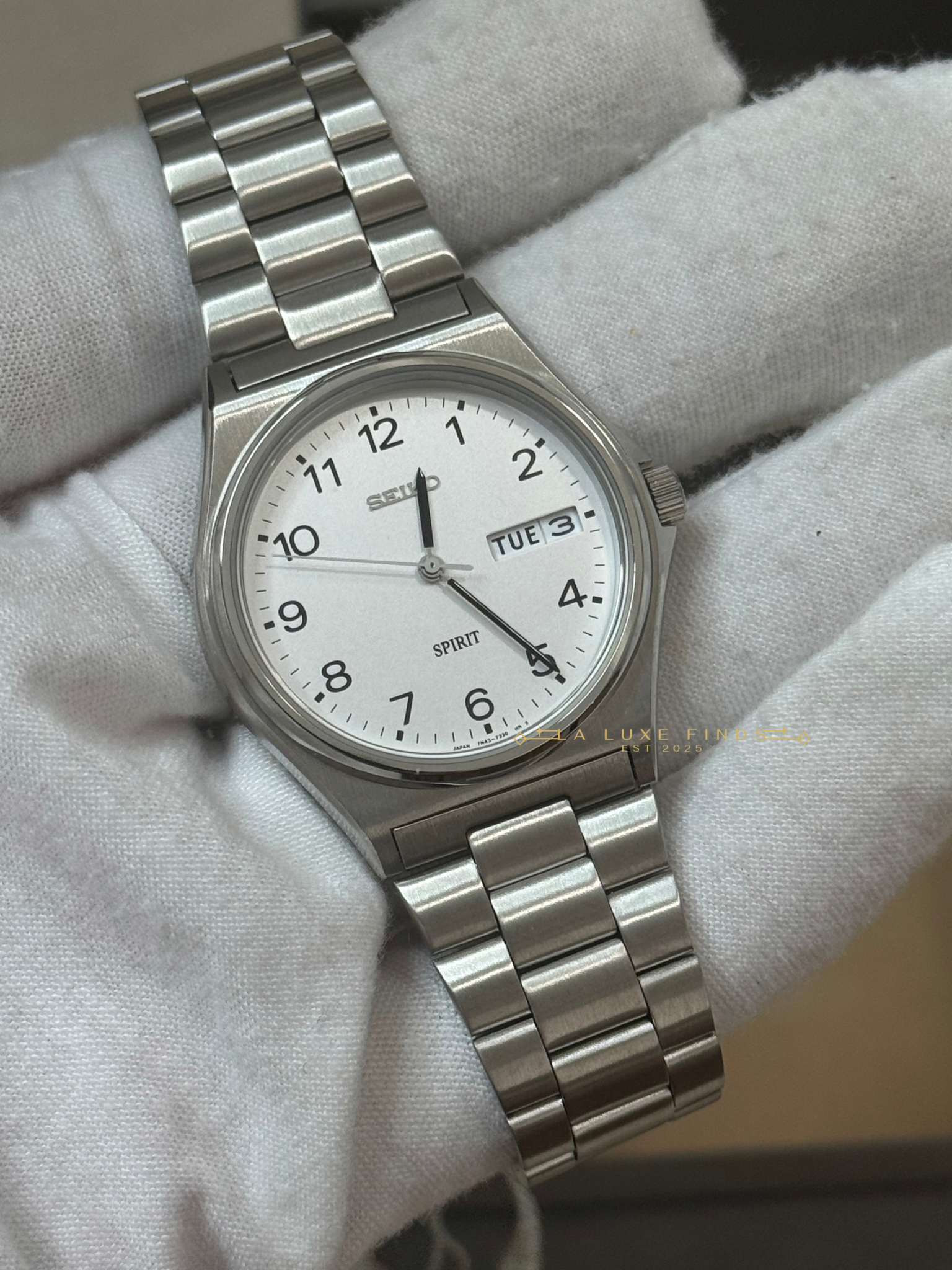 SEIKO Spirit 7N43-7180 34mm Men’s Watch