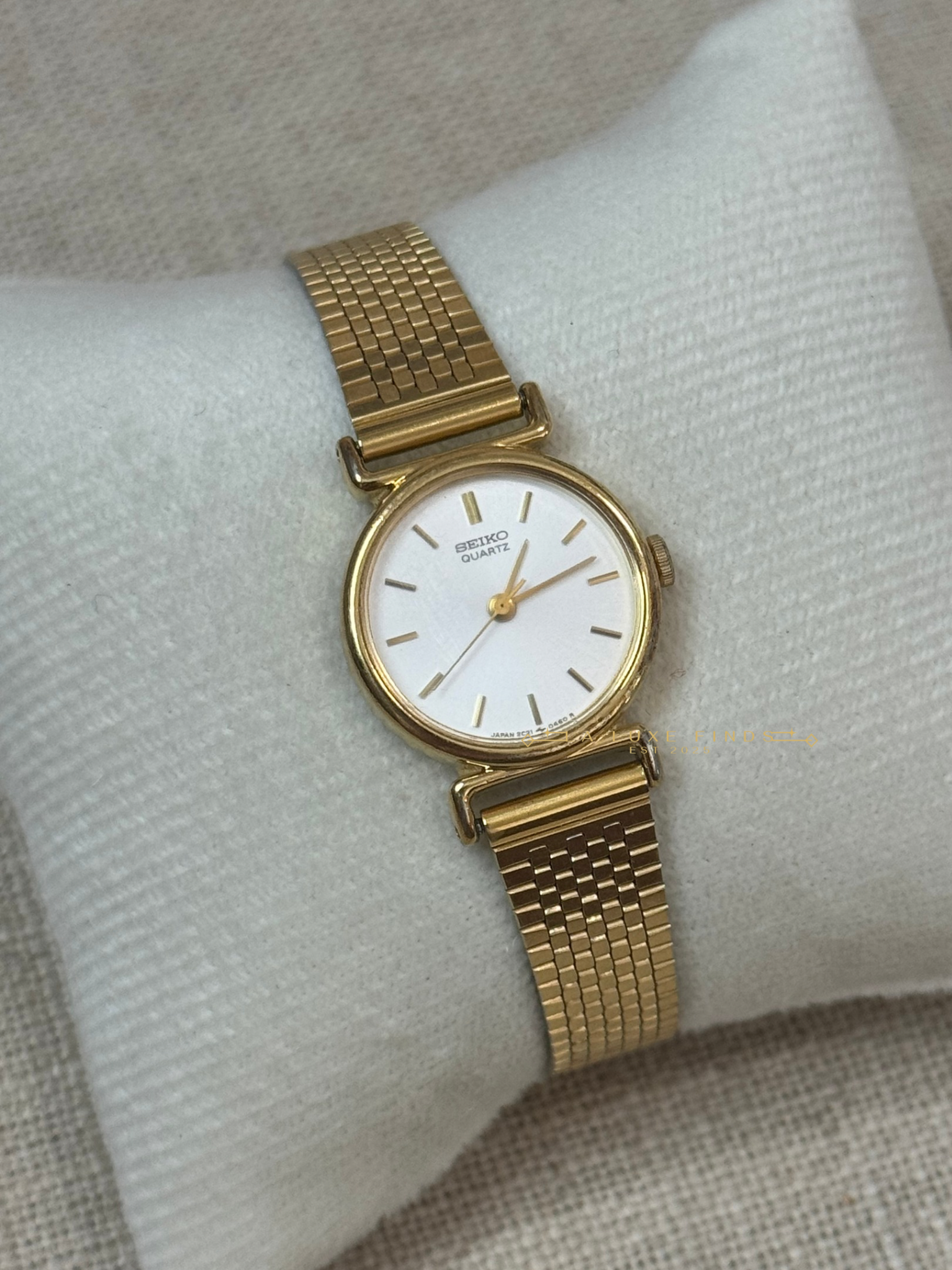 SEIKO 2C21-0100 20mm Women’s Watch