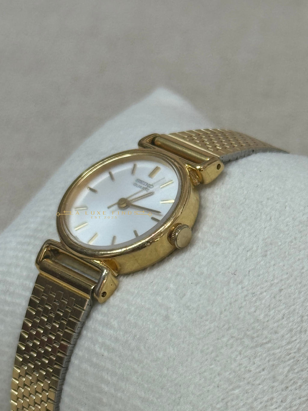 SEIKO 2C21-0100 20mm Women’s Watch