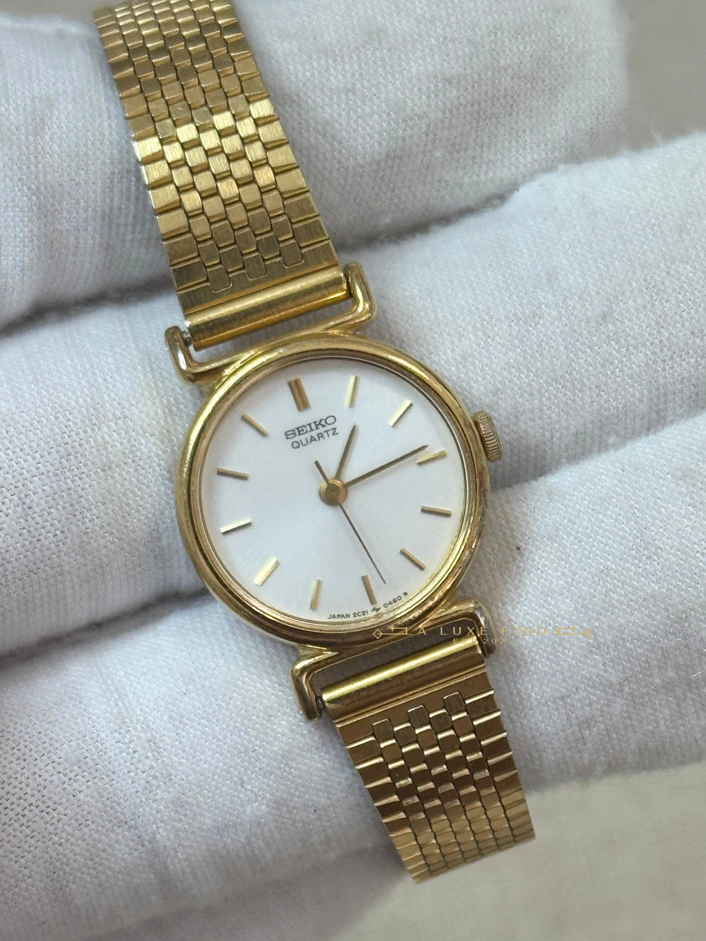 SEIKO 2C21-0100 20mm Women’s Watch