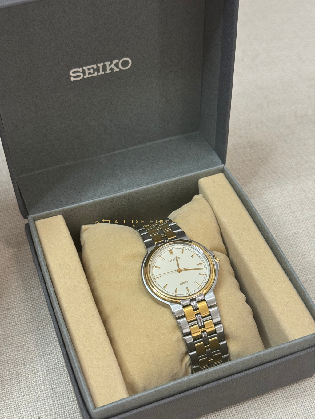 SEIKO Dolce 1993 8N41-6150 34mm Unisex Watch