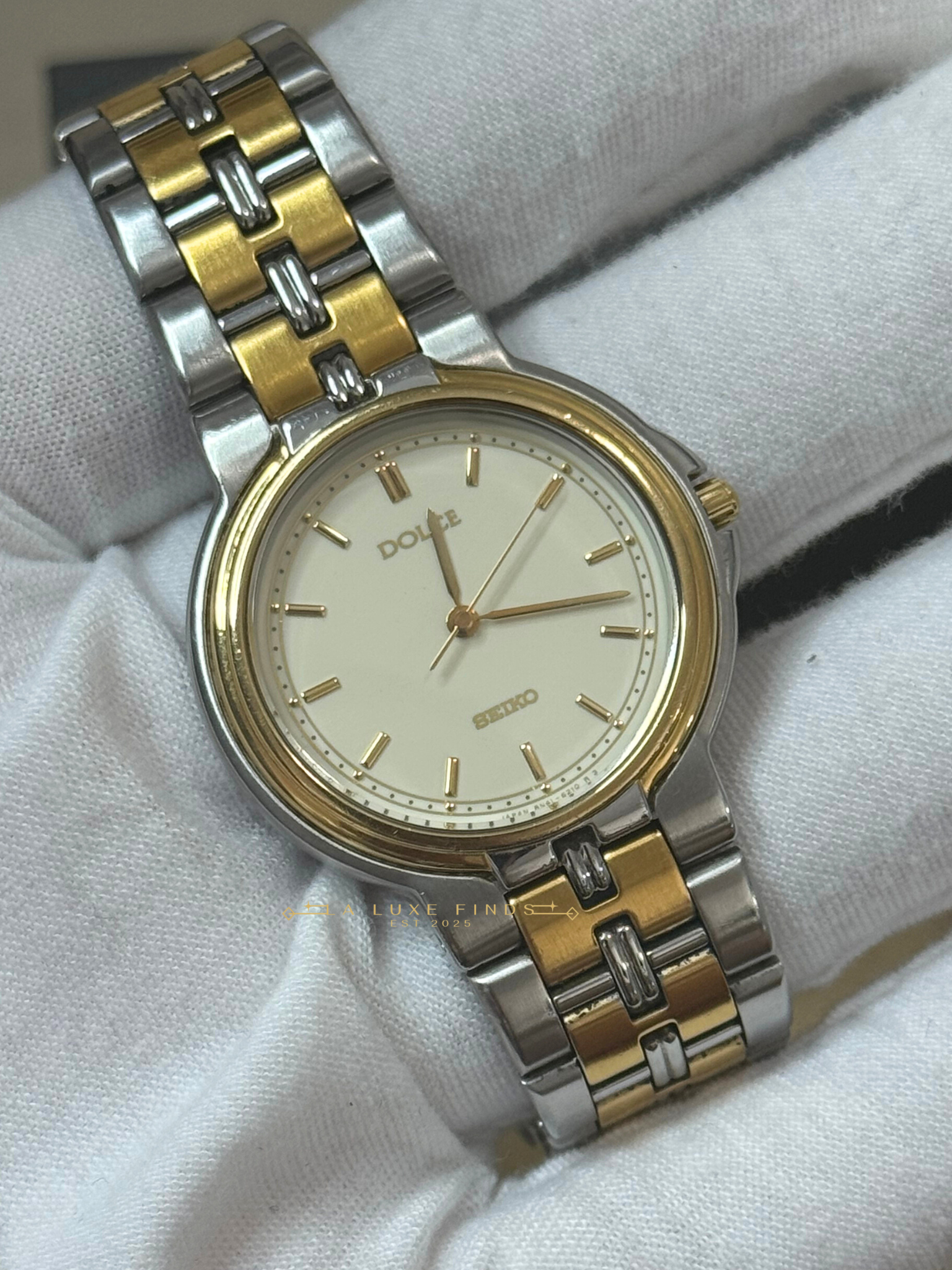 SEIKO Dolce 1993 8N41-6150 34mm Unisex Watch