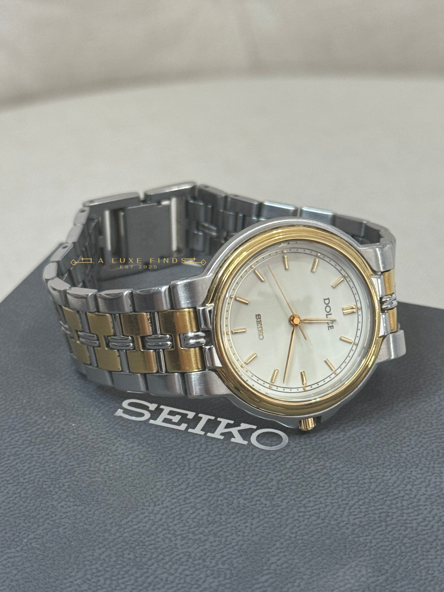 SEIKO Dolce 1993 8N41-6150 34mm Unisex Watch