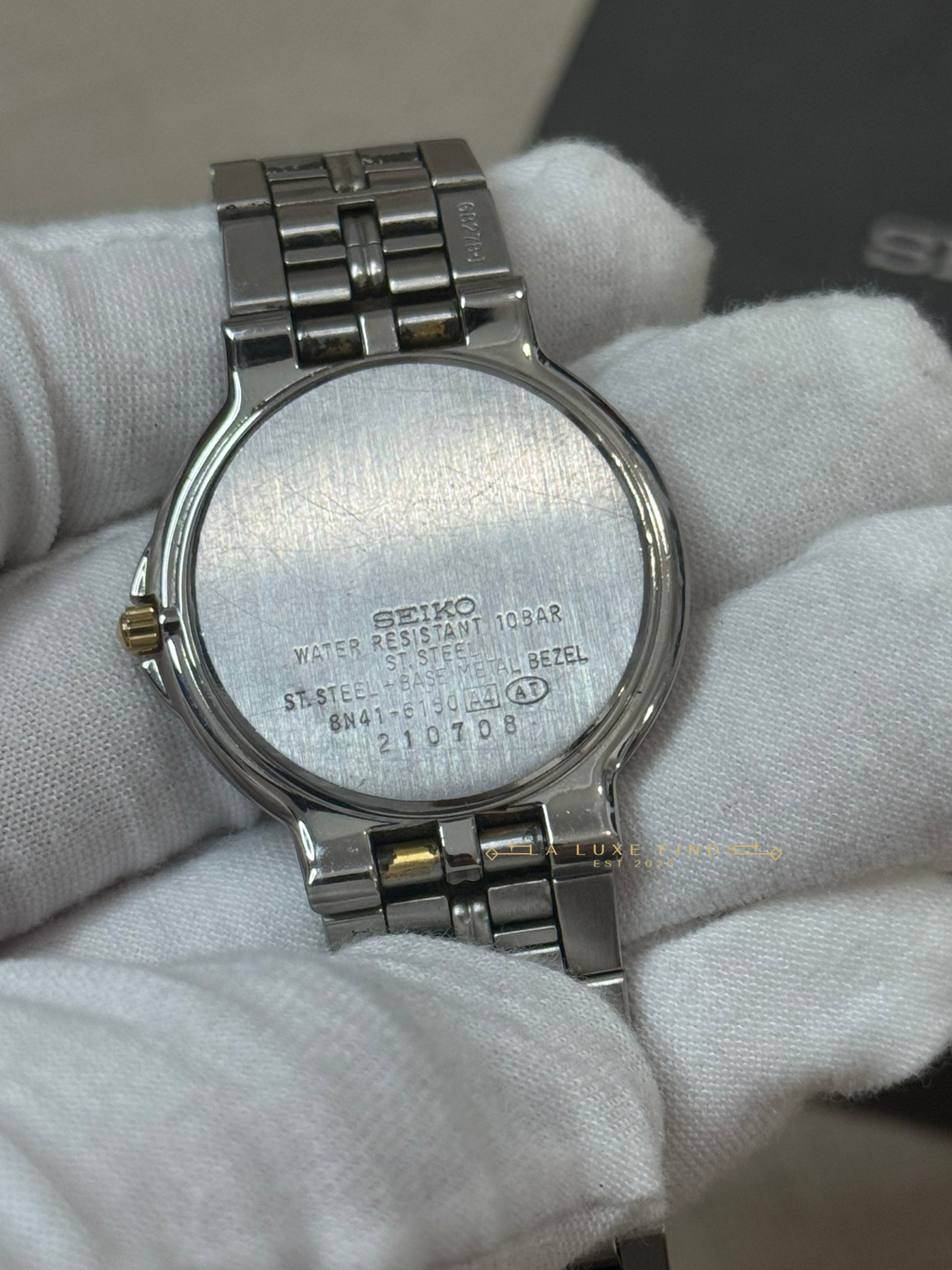 SEIKO Dolce 1993 8N41-6150 34mm Unisex Watch