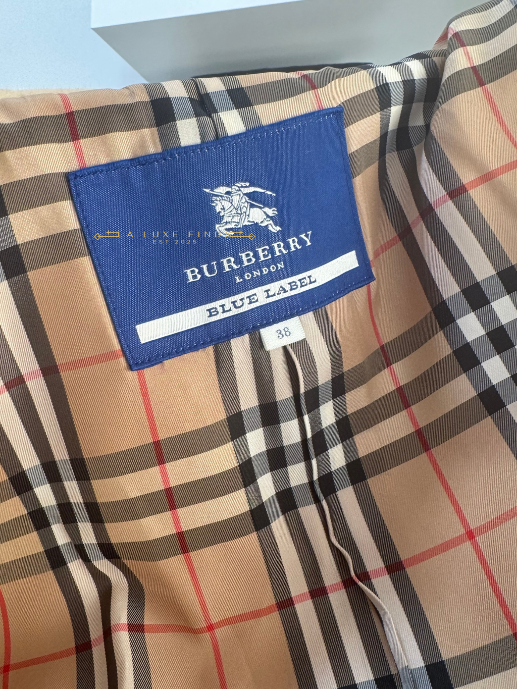 Burberry Blue Label Coat 38