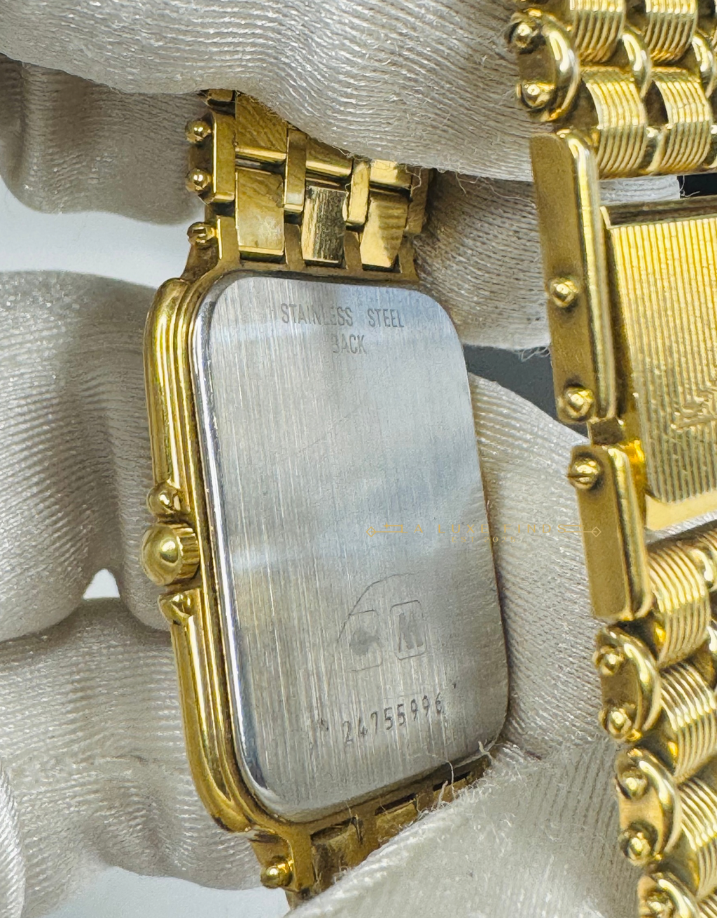 LONGINES 18k Gold Plated Quartz Watch