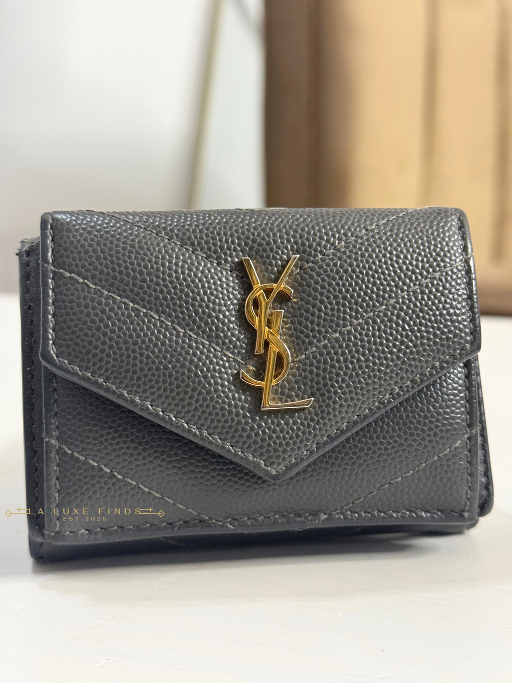 YSL Tri-fold Wallet
