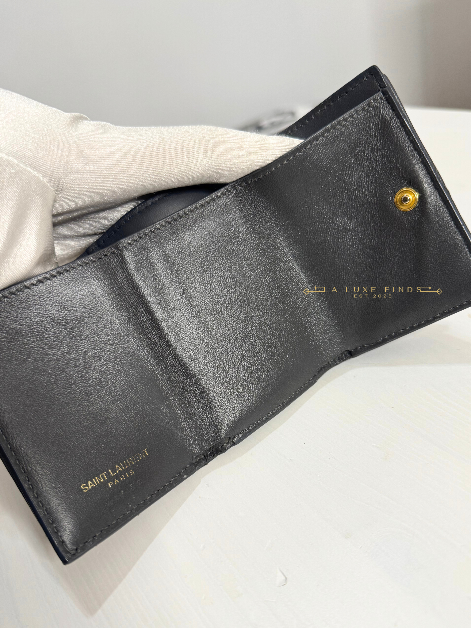 YSL Tri-fold Wallet