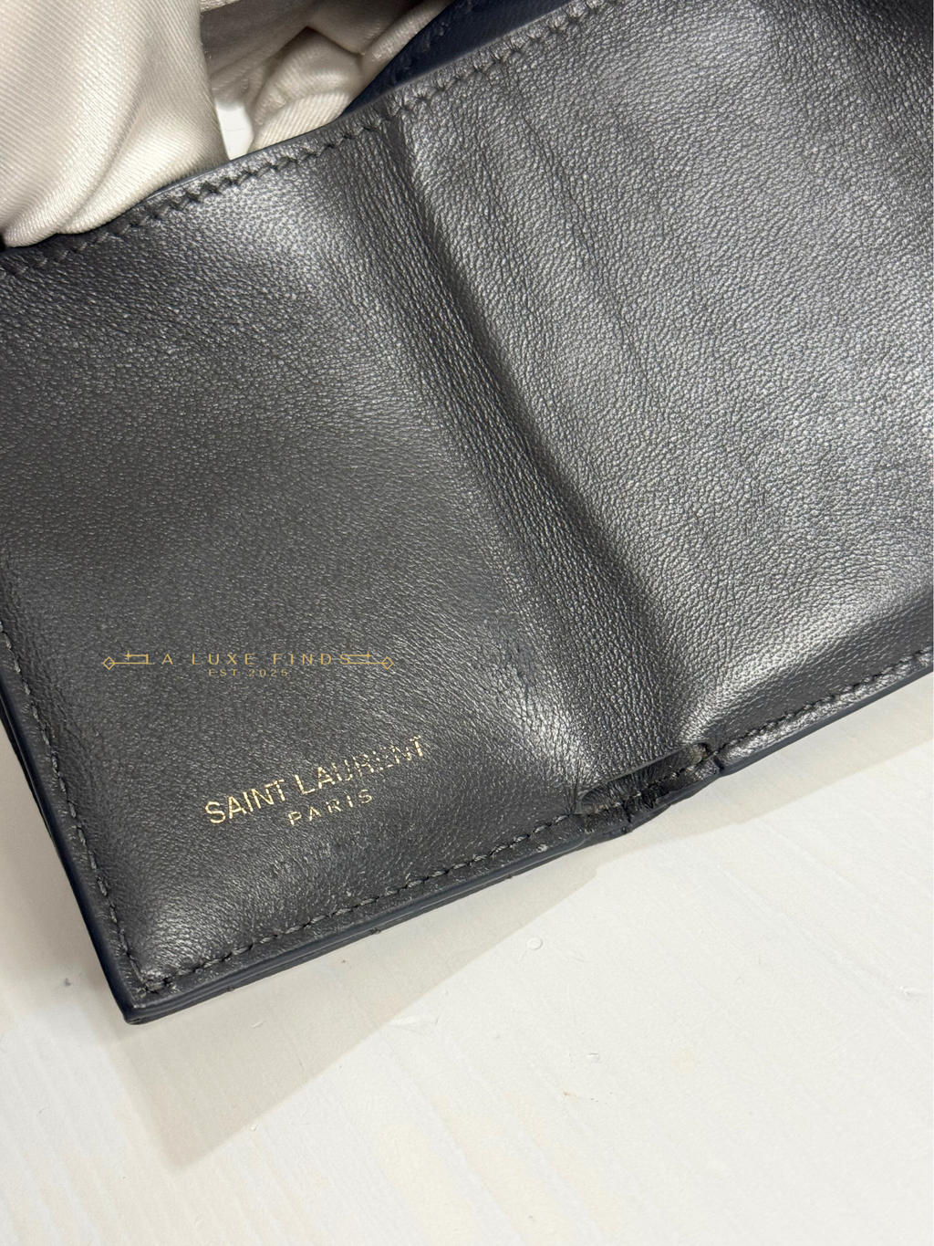 YSL Tri-fold Wallet