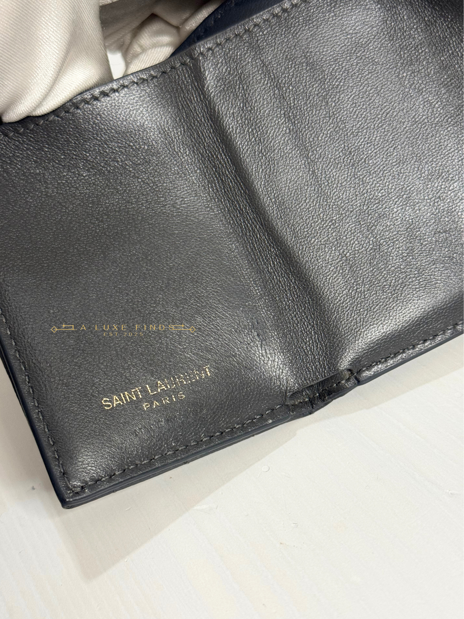 YSL Tri-fold Wallet