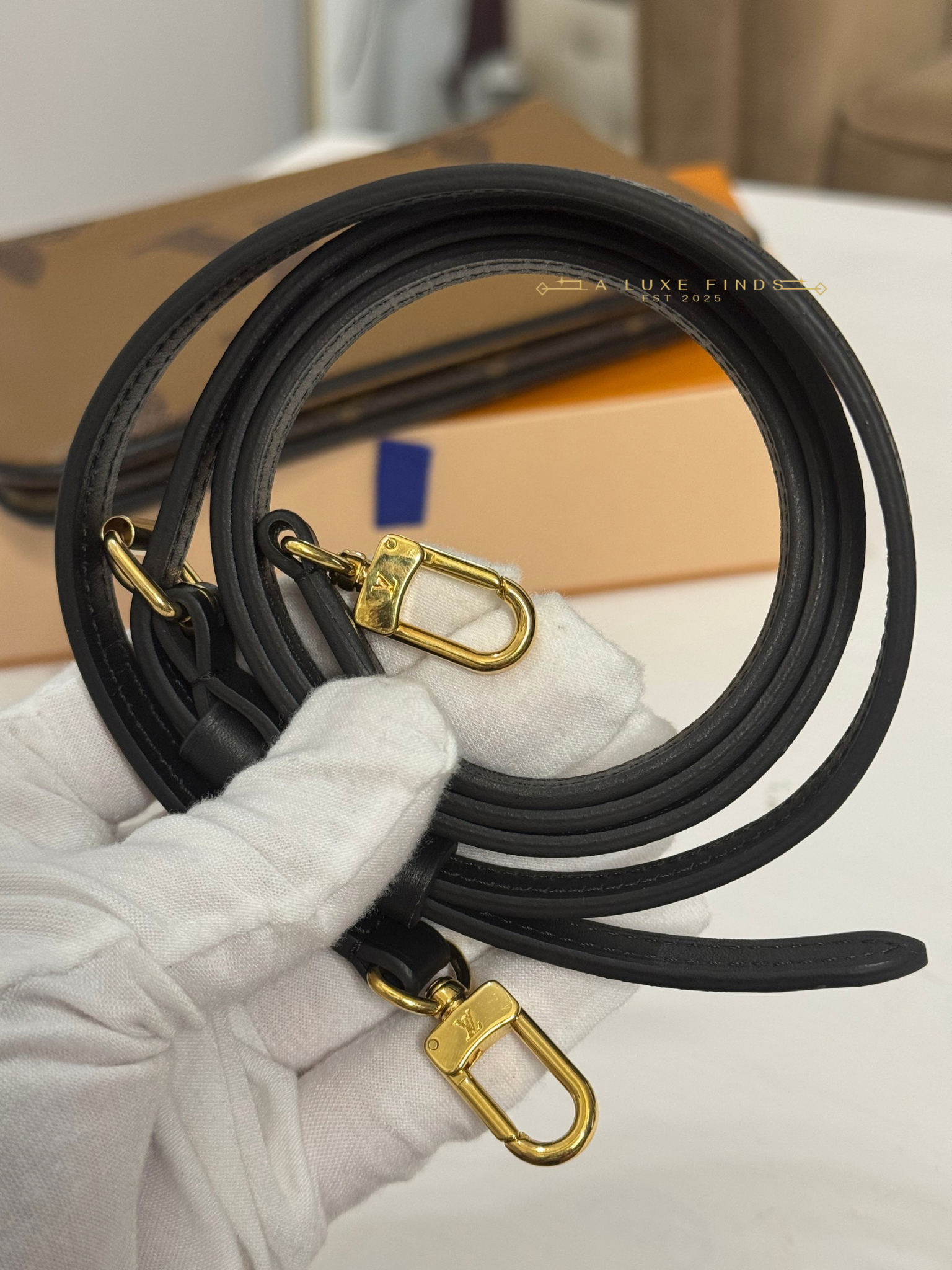 LOUIS VUITTON Double Zip Pochette Reverse Monogram Giant