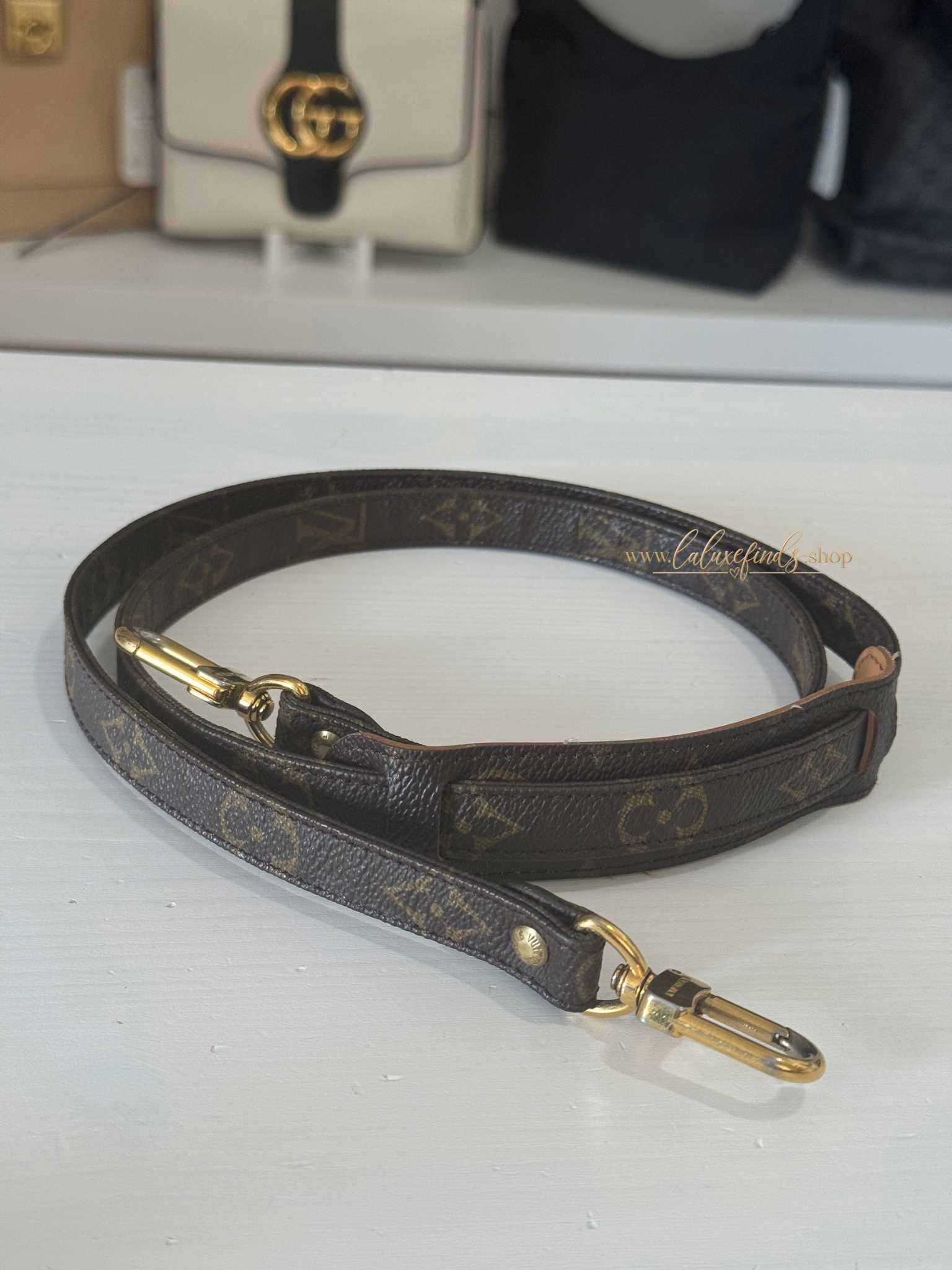 LOUIS VUITTON Monogram Strap
