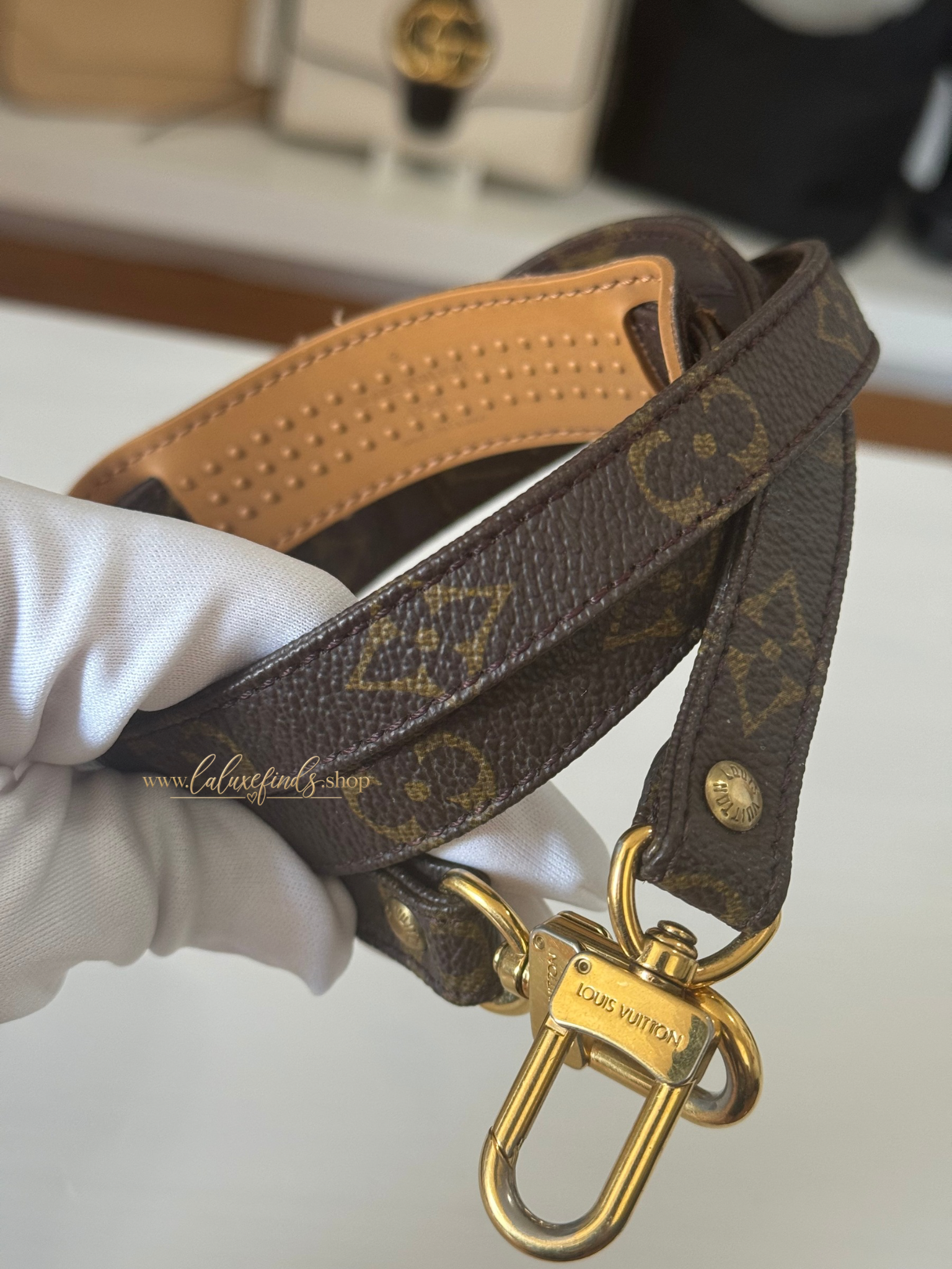 LOUIS VUITTON Monogram Strap