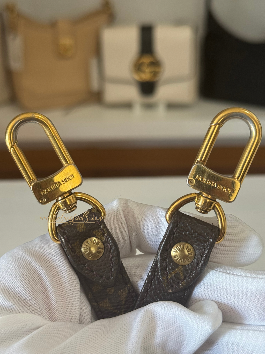 LOUIS VUITTON Monogram Strap