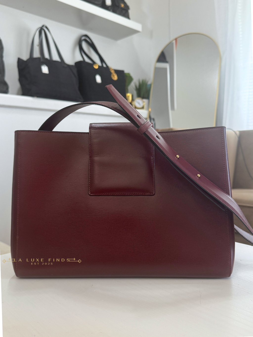 CARTIER Mustline Turn Lock Crossbody Bag