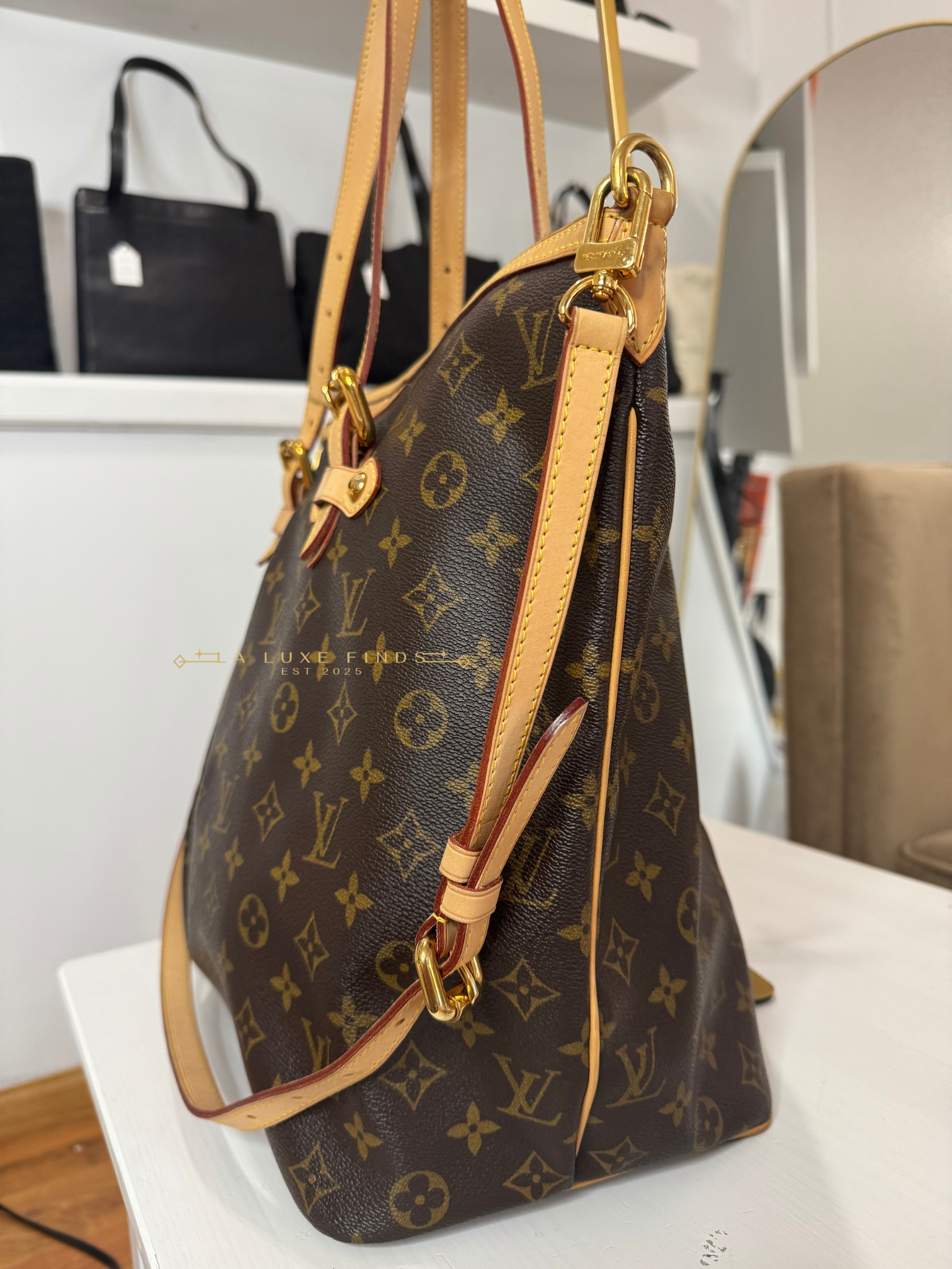 LOUIS VUITTON 2009 Monogram Palermo GM