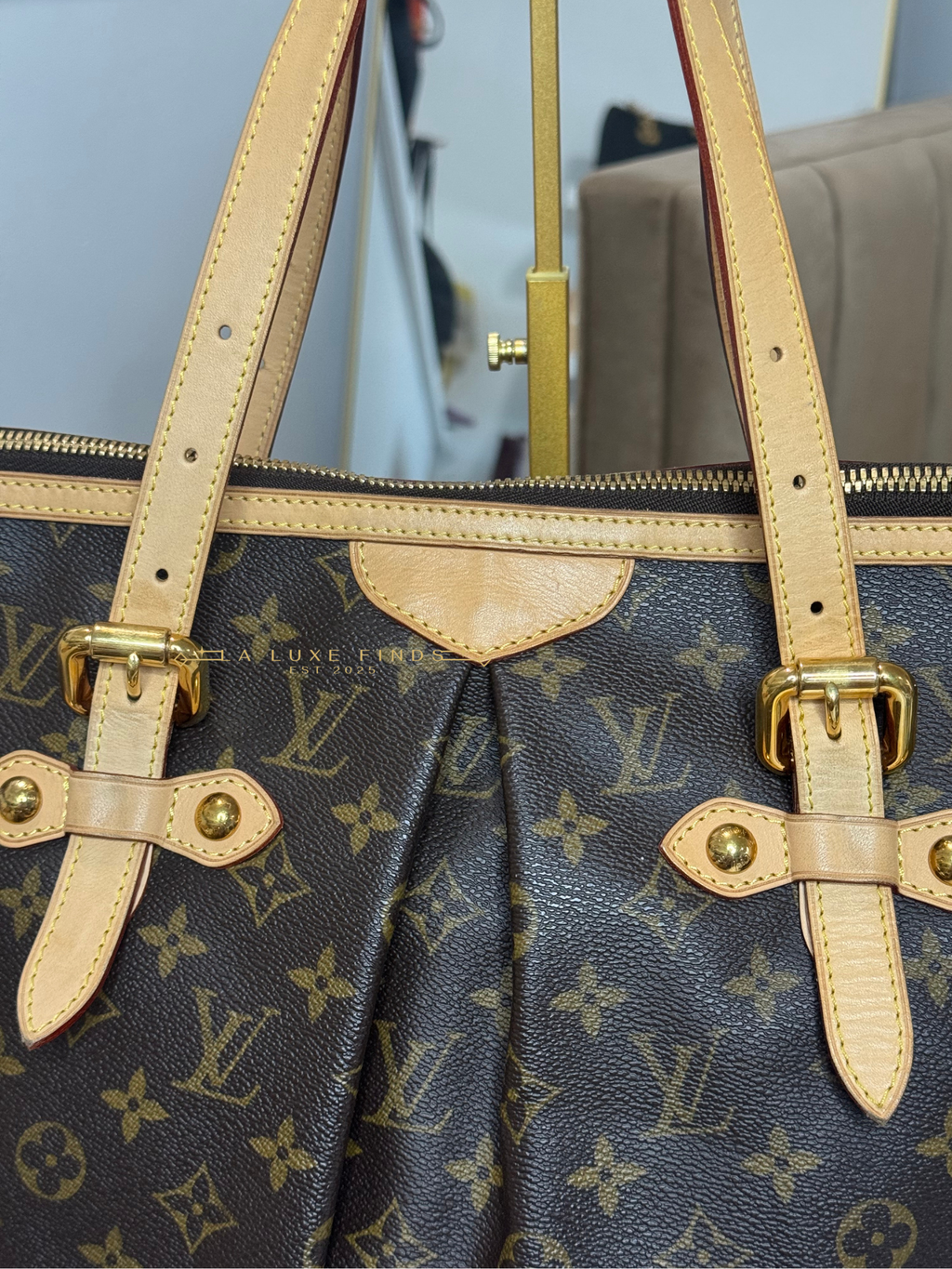 LOUIS VUITTON 2009 Monogram Palermo GM