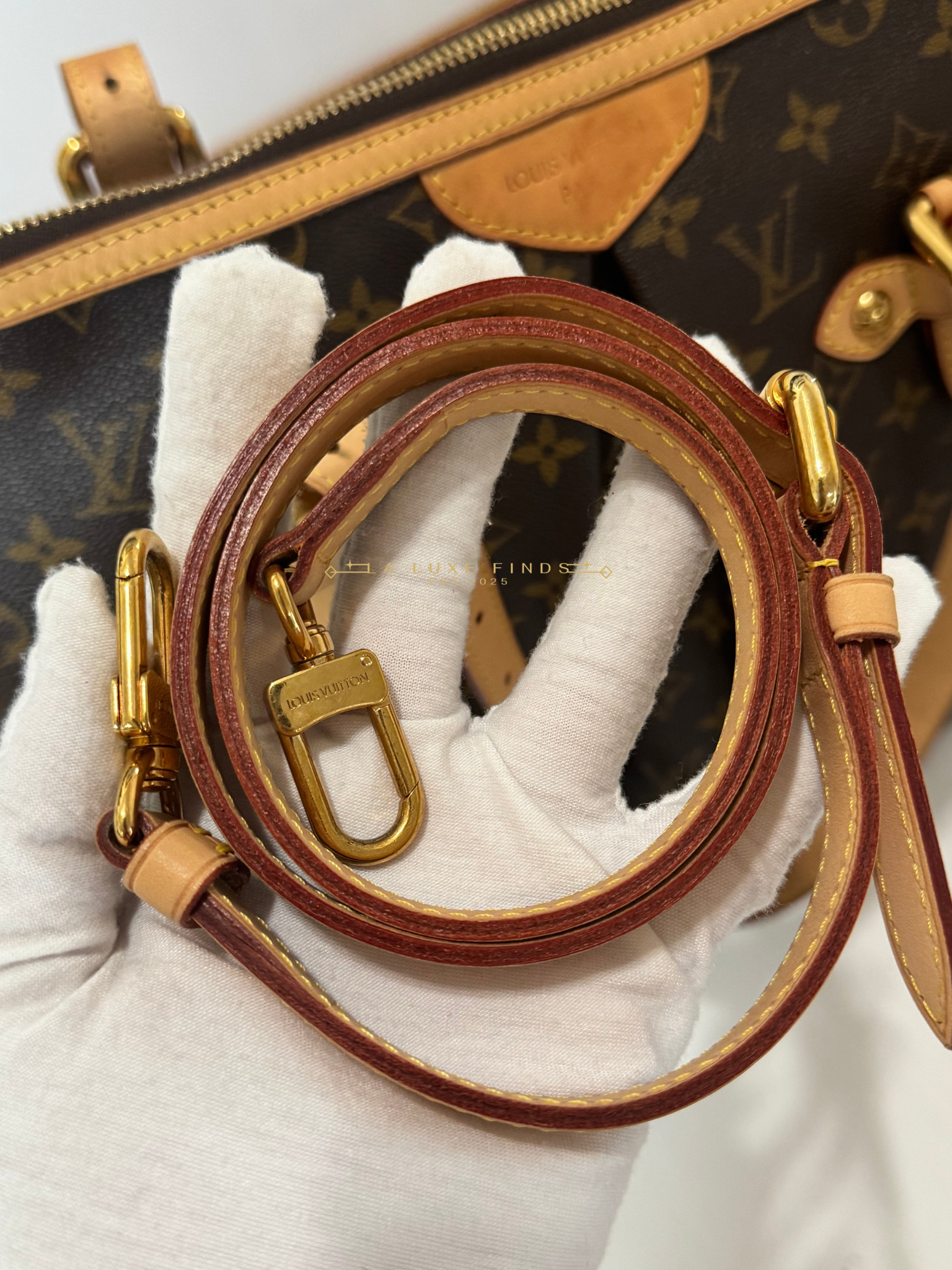 LOUIS VUITTON 2009 Monogram Palermo GM