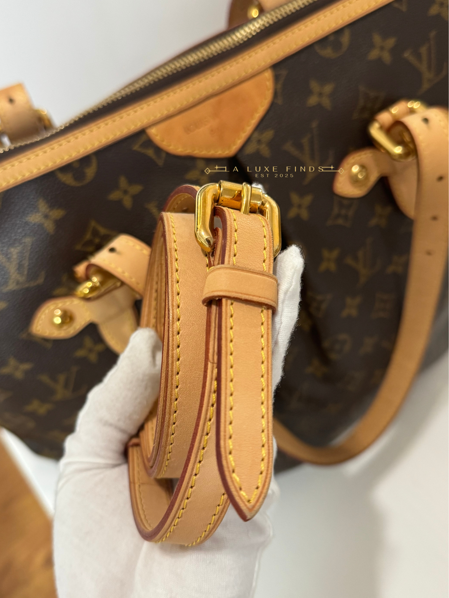 LOUIS VUITTON 2009 Monogram Palermo GM