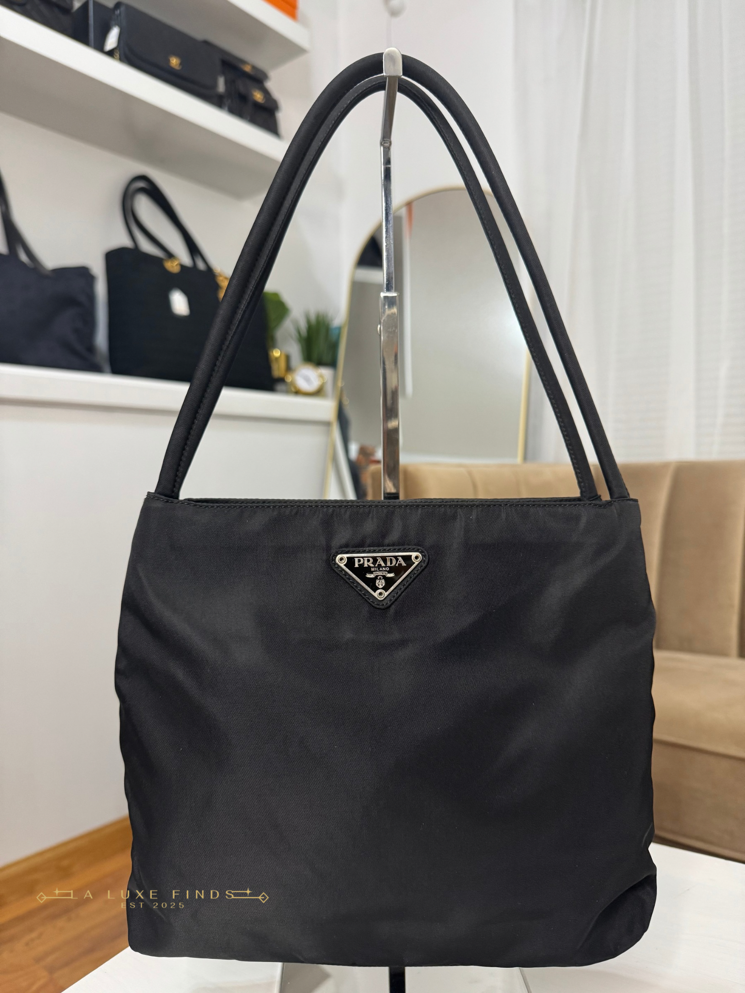 PRADA Tessuto Small Shoulder Bag