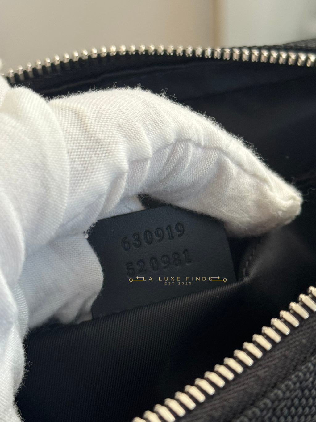 GUCCI Techno Canvas Web Belt Bag