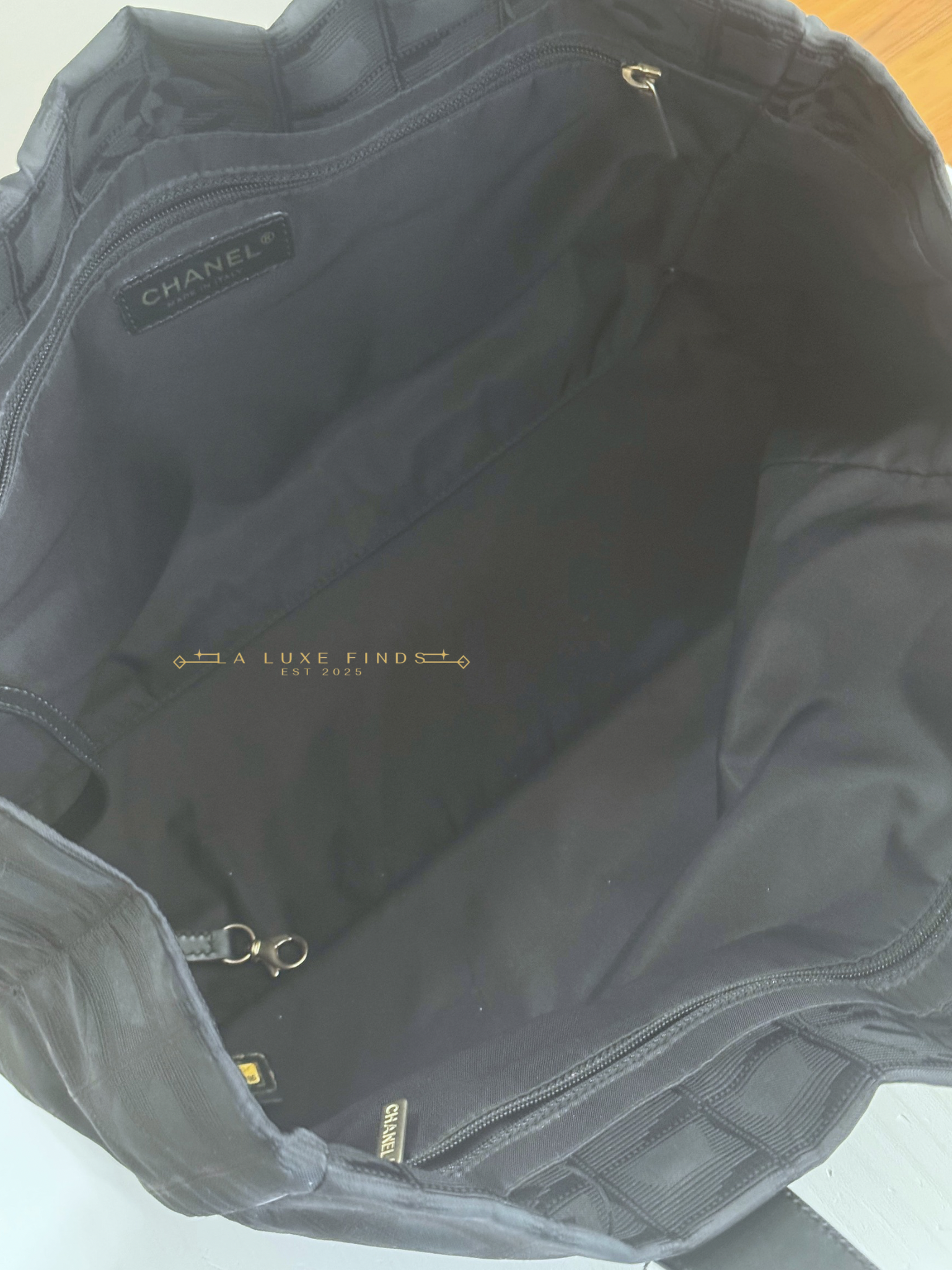 CHANEL 2006 Travel Line Tote