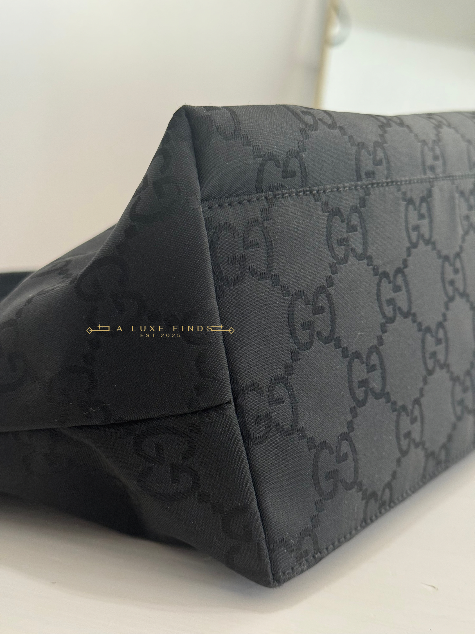GUCCI GG Nylon Shoulder Bag