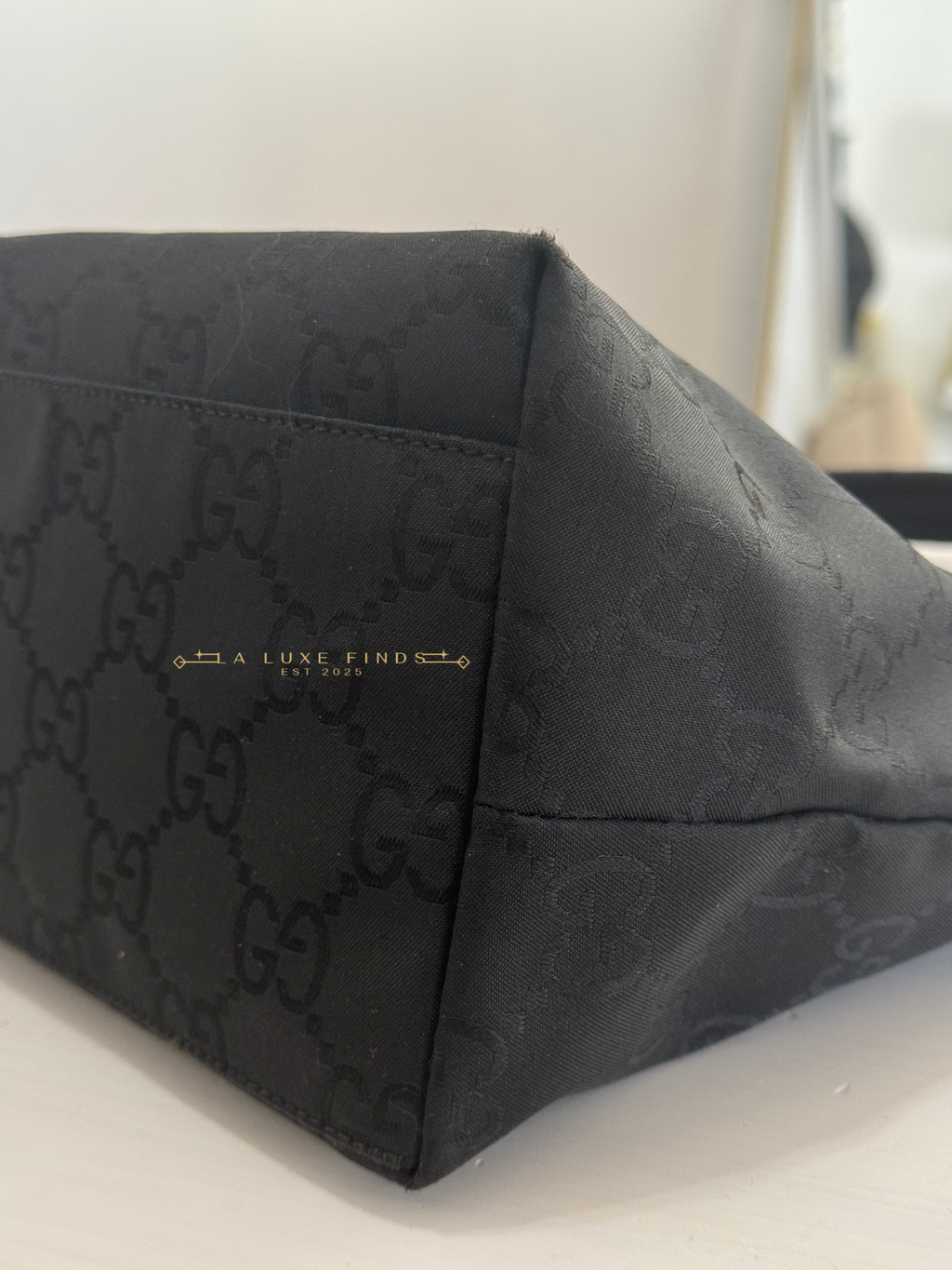 GUCCI GG Nylon Shoulder Bag
