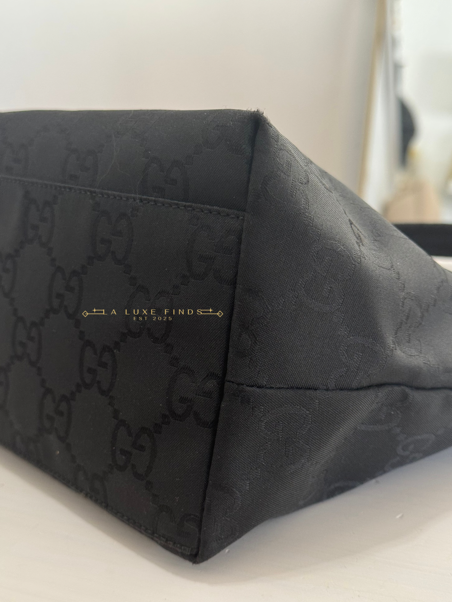 GUCCI GG Nylon Shoulder Bag