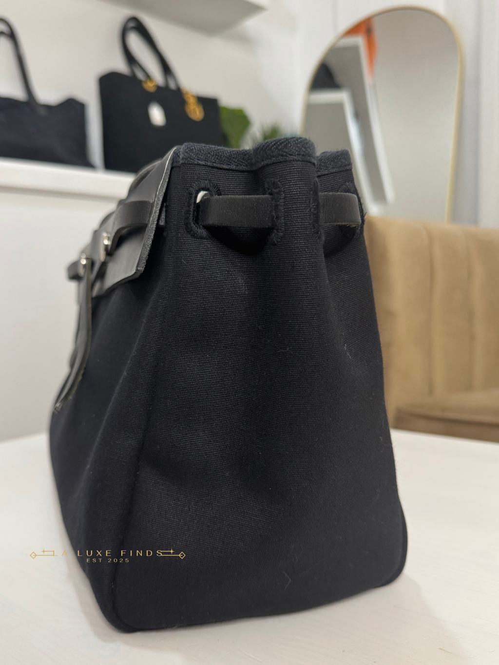 HERMES Herbag Cabas 2-way Tote Bag