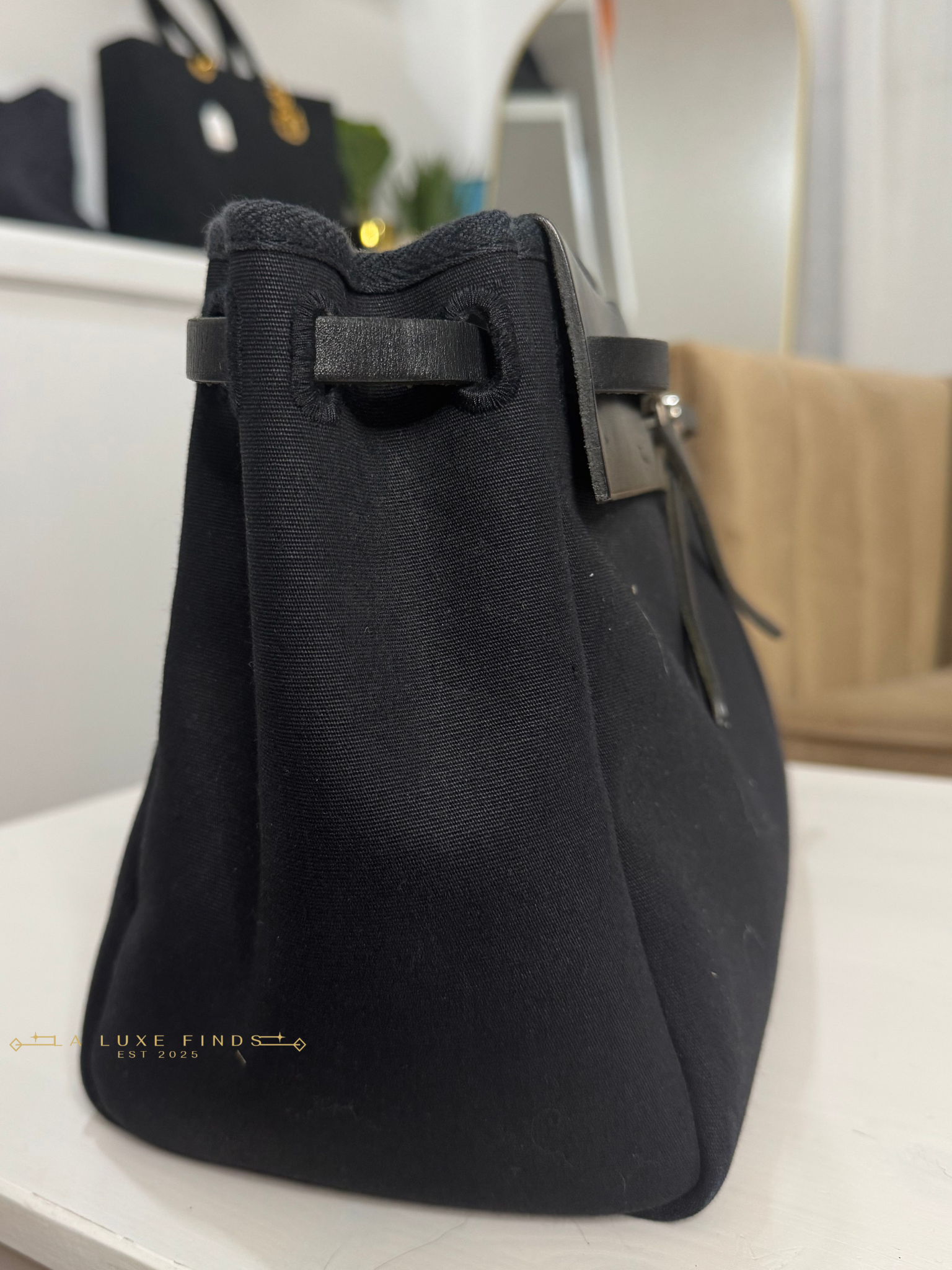 HERMES Herbag Cabas 2-way Tote Bag