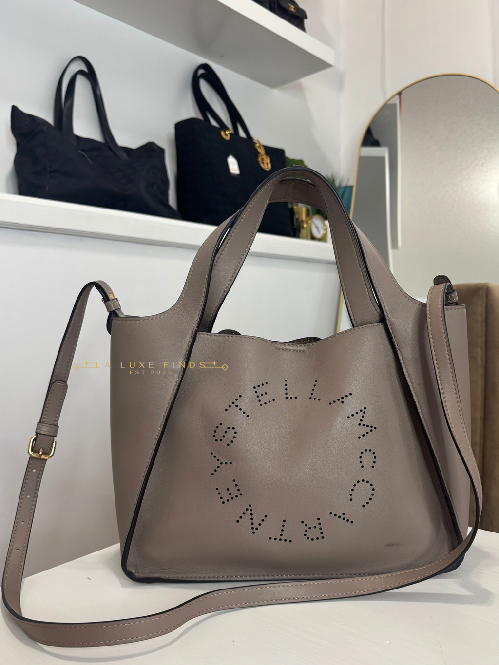 STELLA MCCARTNEY 2-way Logo Tote