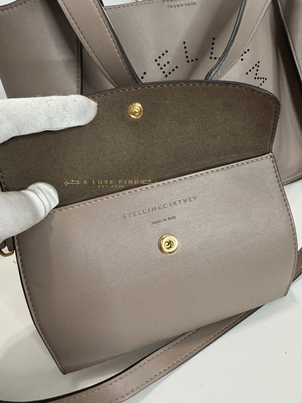 STELLA MCCARTNEY 2-way Logo Tote