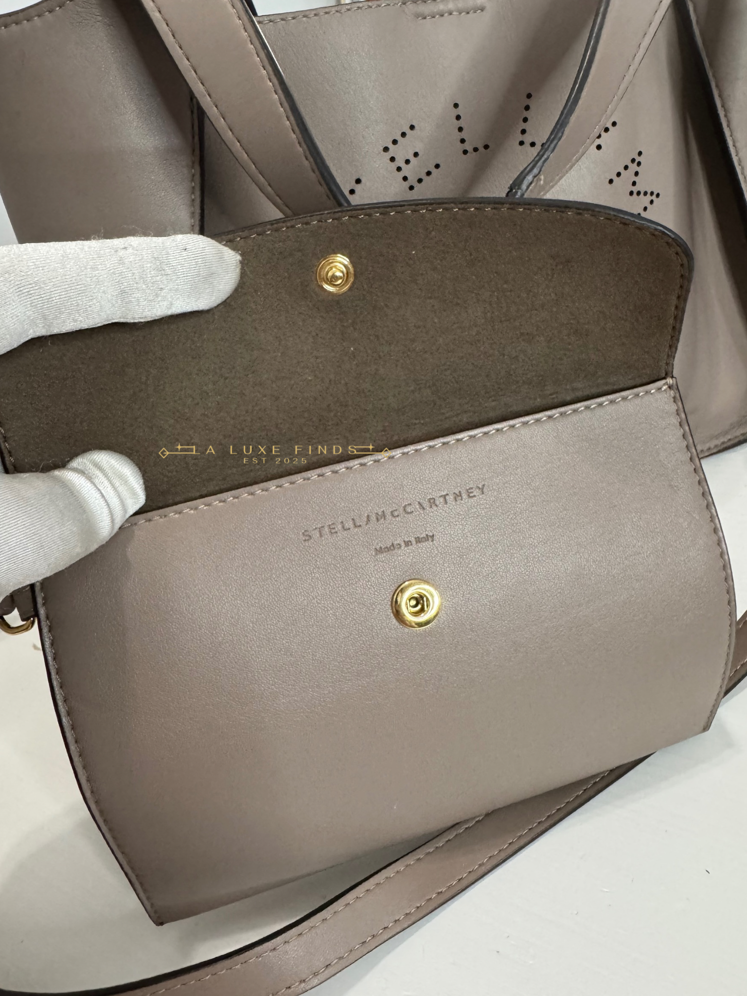 STELLA MCCARTNEY 2-way Logo Tote