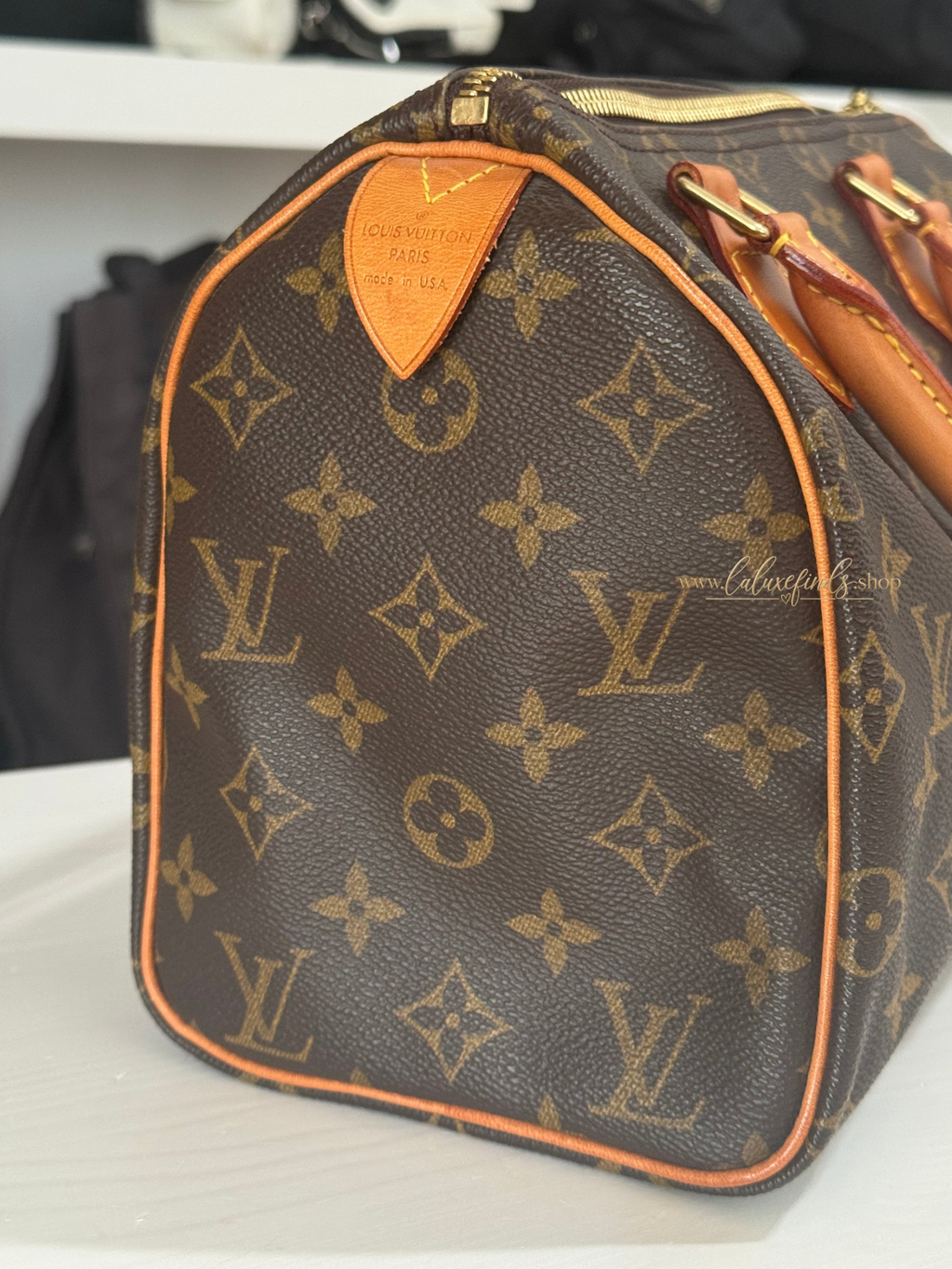 LOUIS VUITTON 1999 Monogram Speedy 25