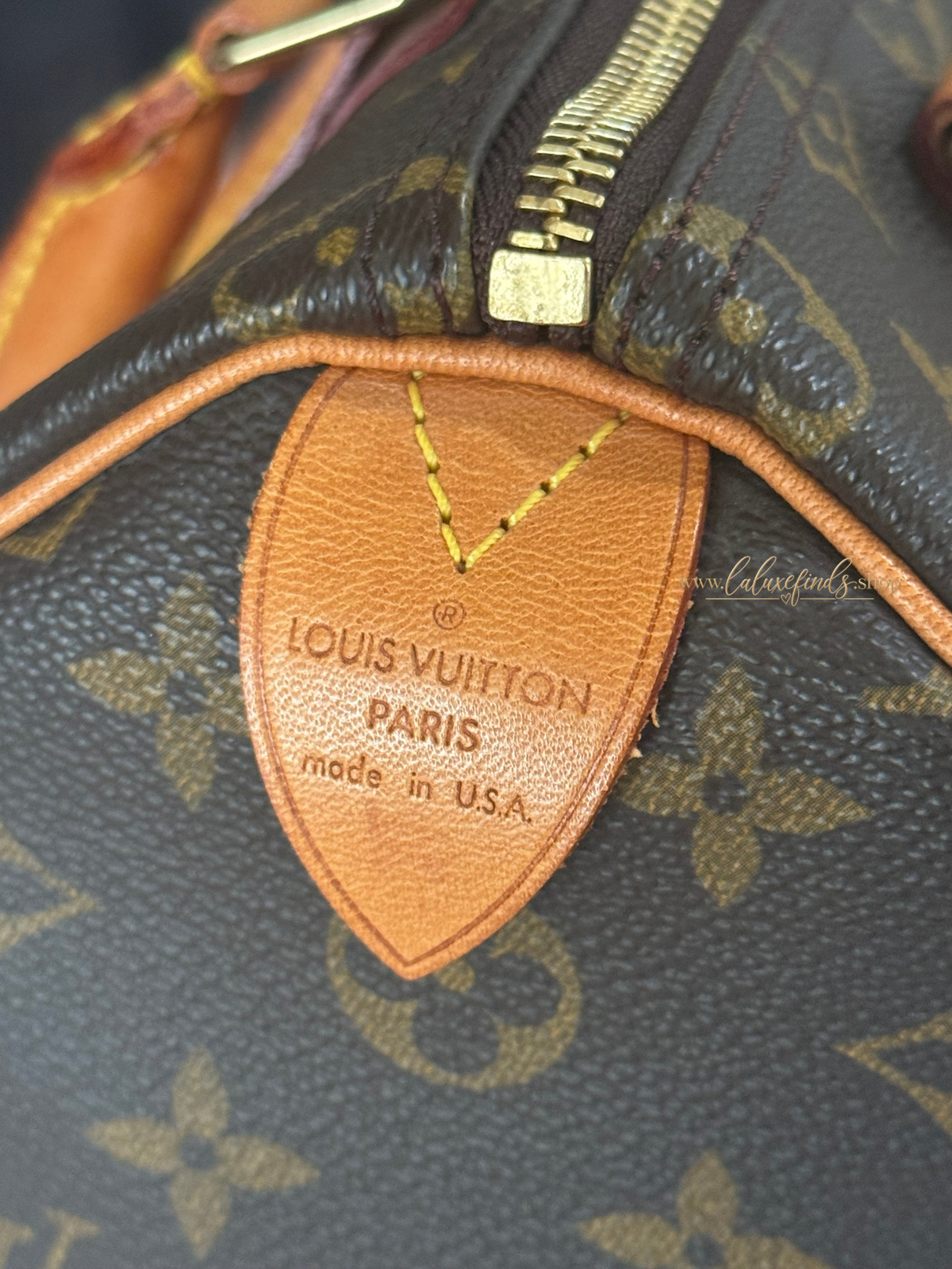 LOUIS VUITTON 1999 Monogram Speedy 25