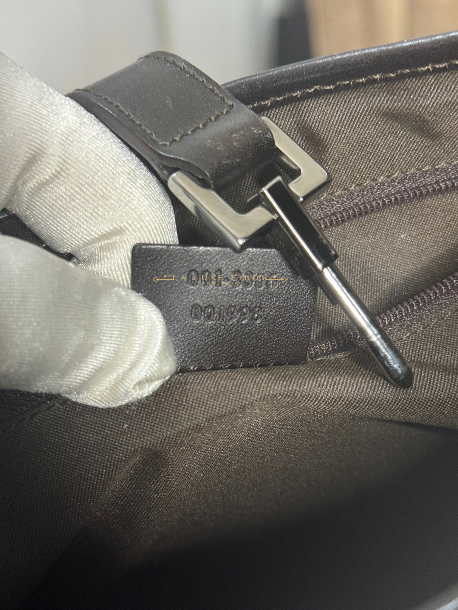 GUCCI Jackie Sherry Line Shoulder Bag