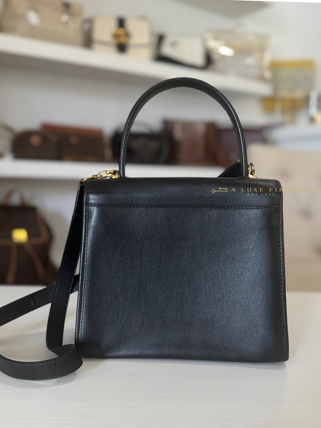 CELINE Mini Top Handle with Strap