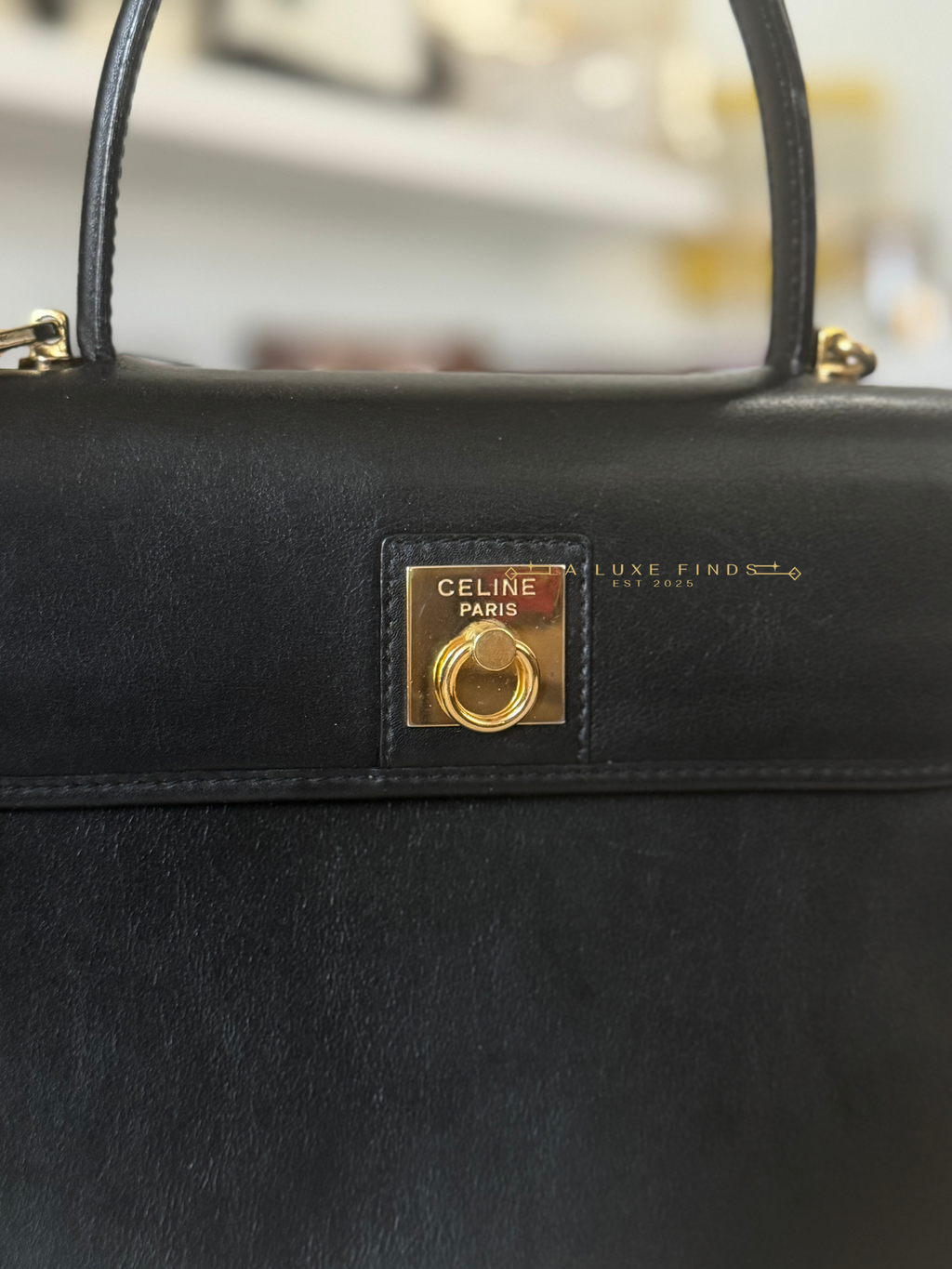 CELINE Mini Top Handle with Strap