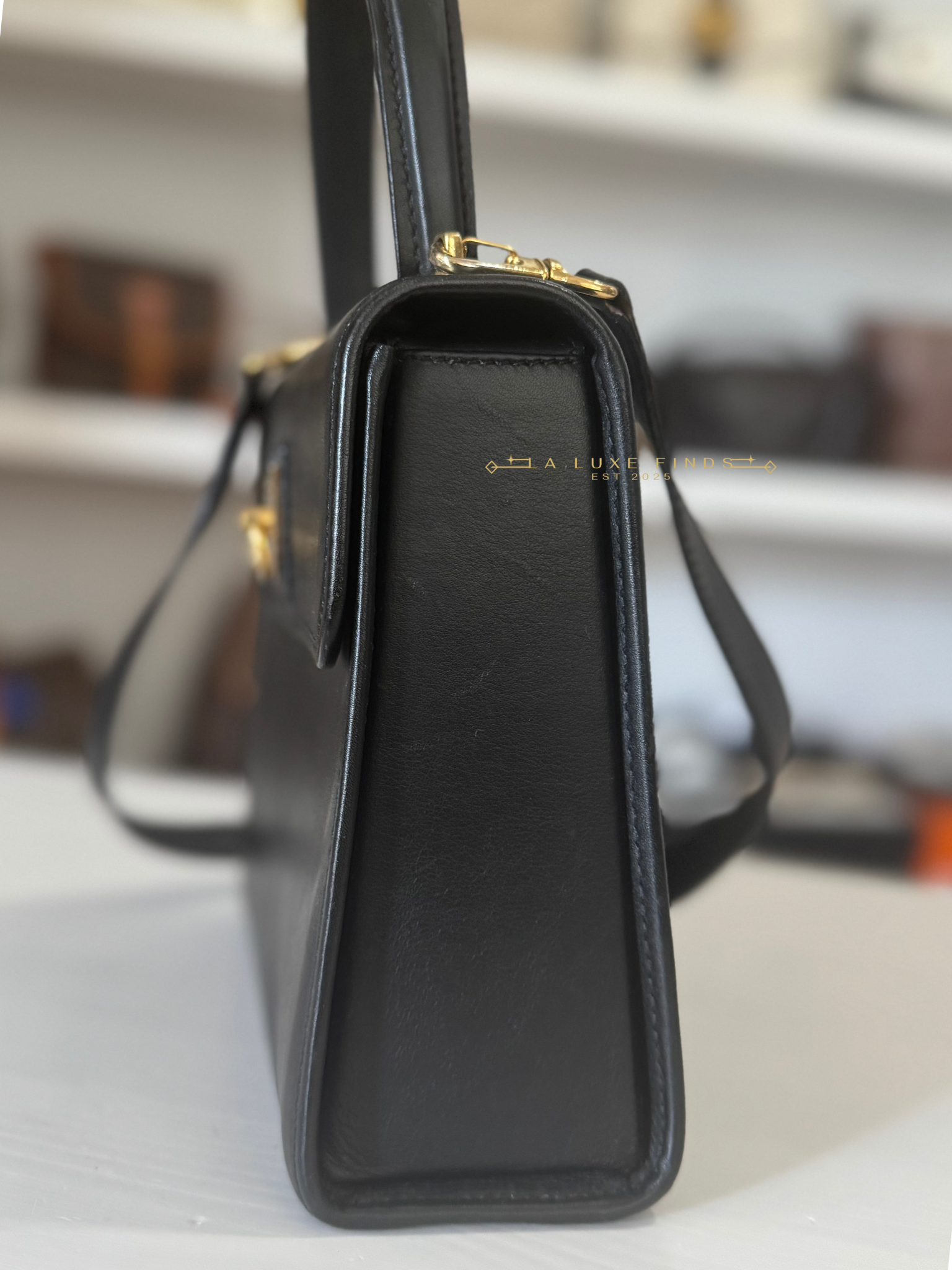 CELINE Mini Top Handle with Strap